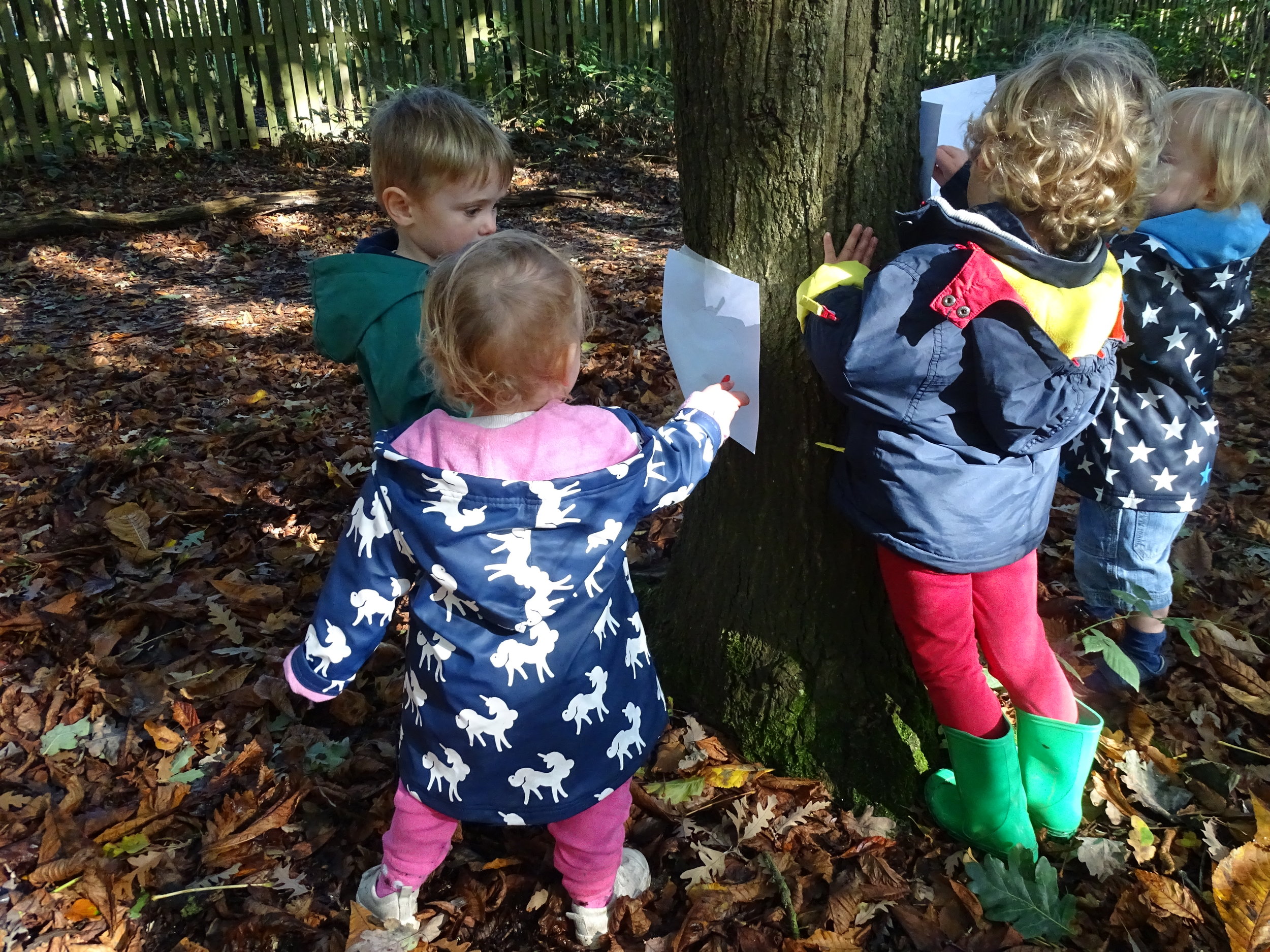 "Its a bear!" at Hampton Day Nursery