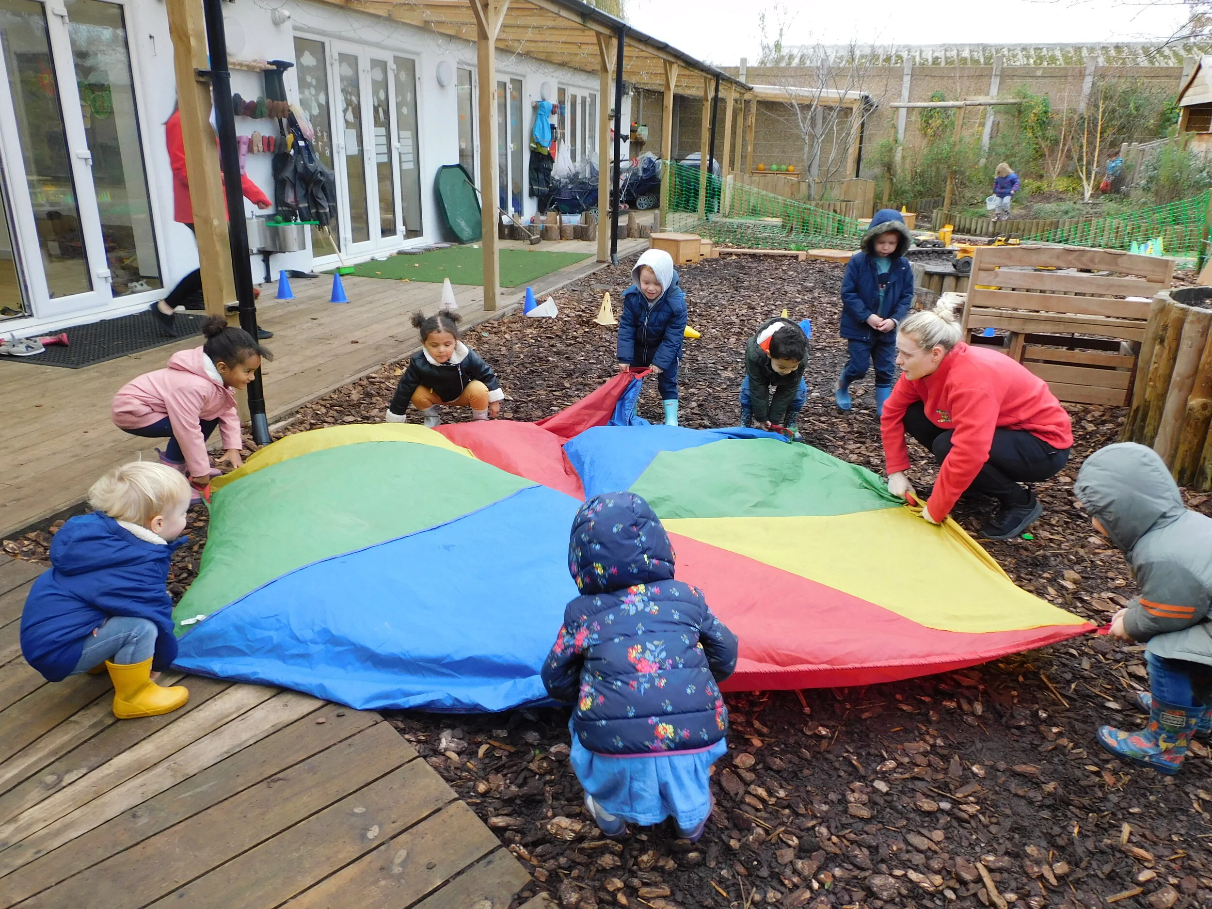 Parachutes, Snow and Ducks!