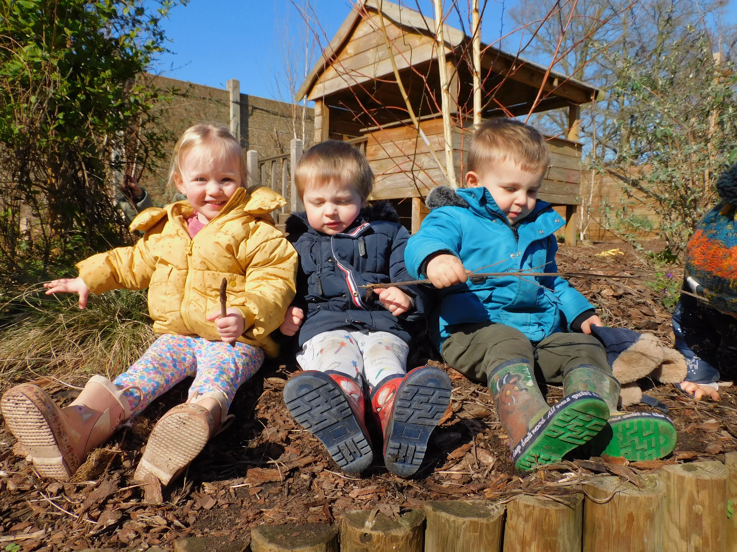 Growing and Caterpillars at Molesey!