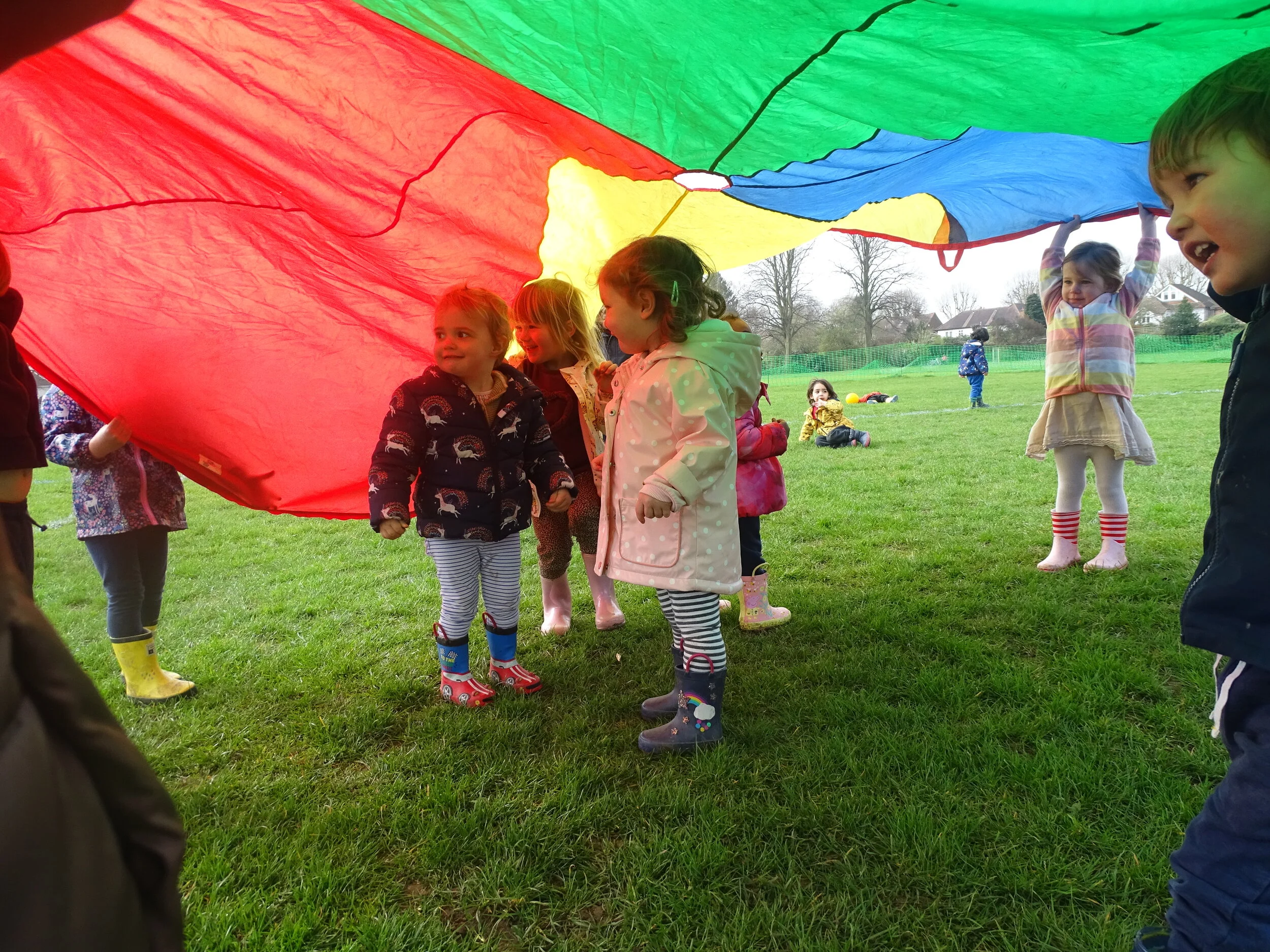 Parachutes and daffodils!