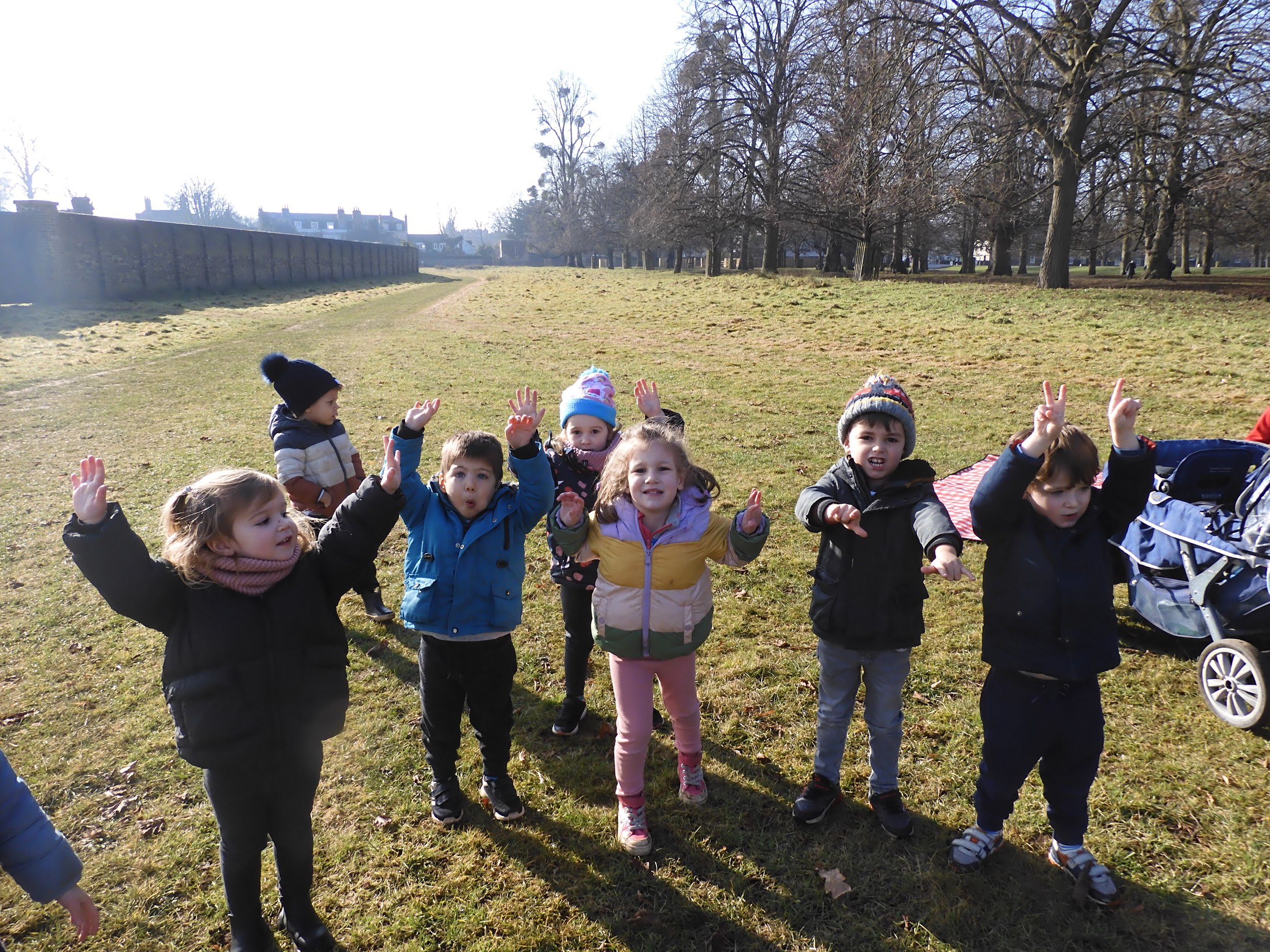 Space and Bushy park visit!