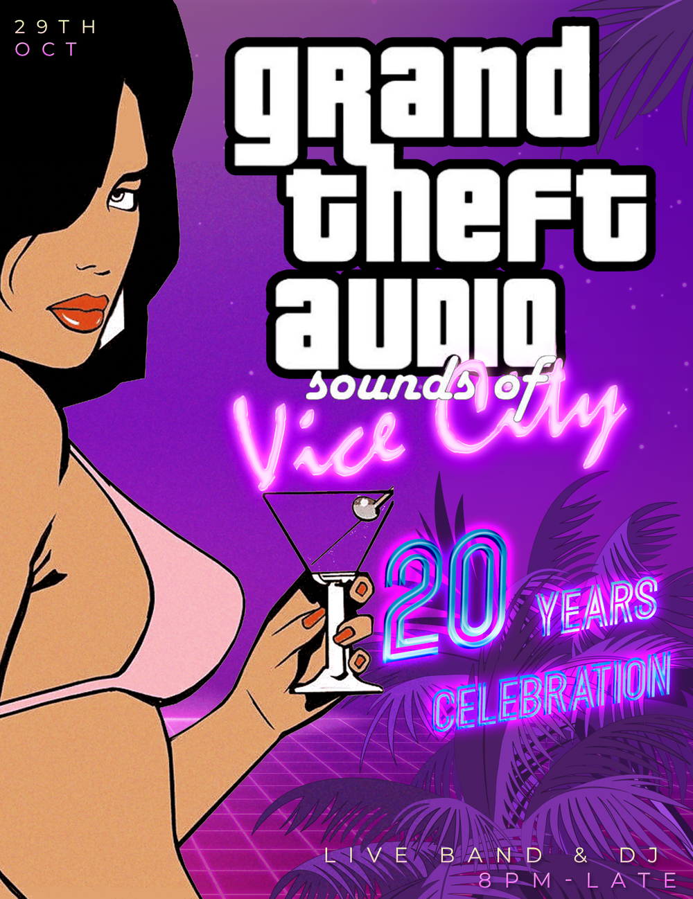 Grand Theft Audio: Sounds of Vice City — deMars Entertainment