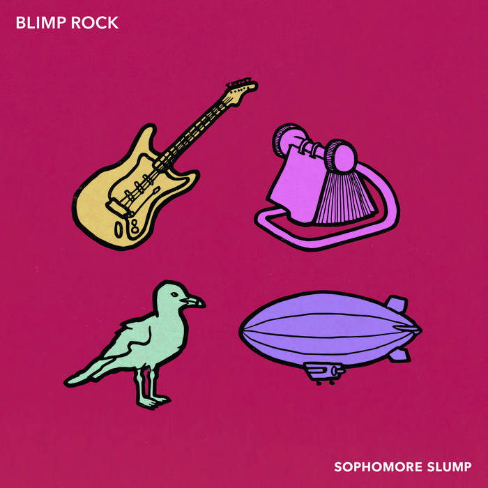 Blimp Rock: Sophomore Slump (LP, 2015) - Bass Composition and Performance by Heather Kirby