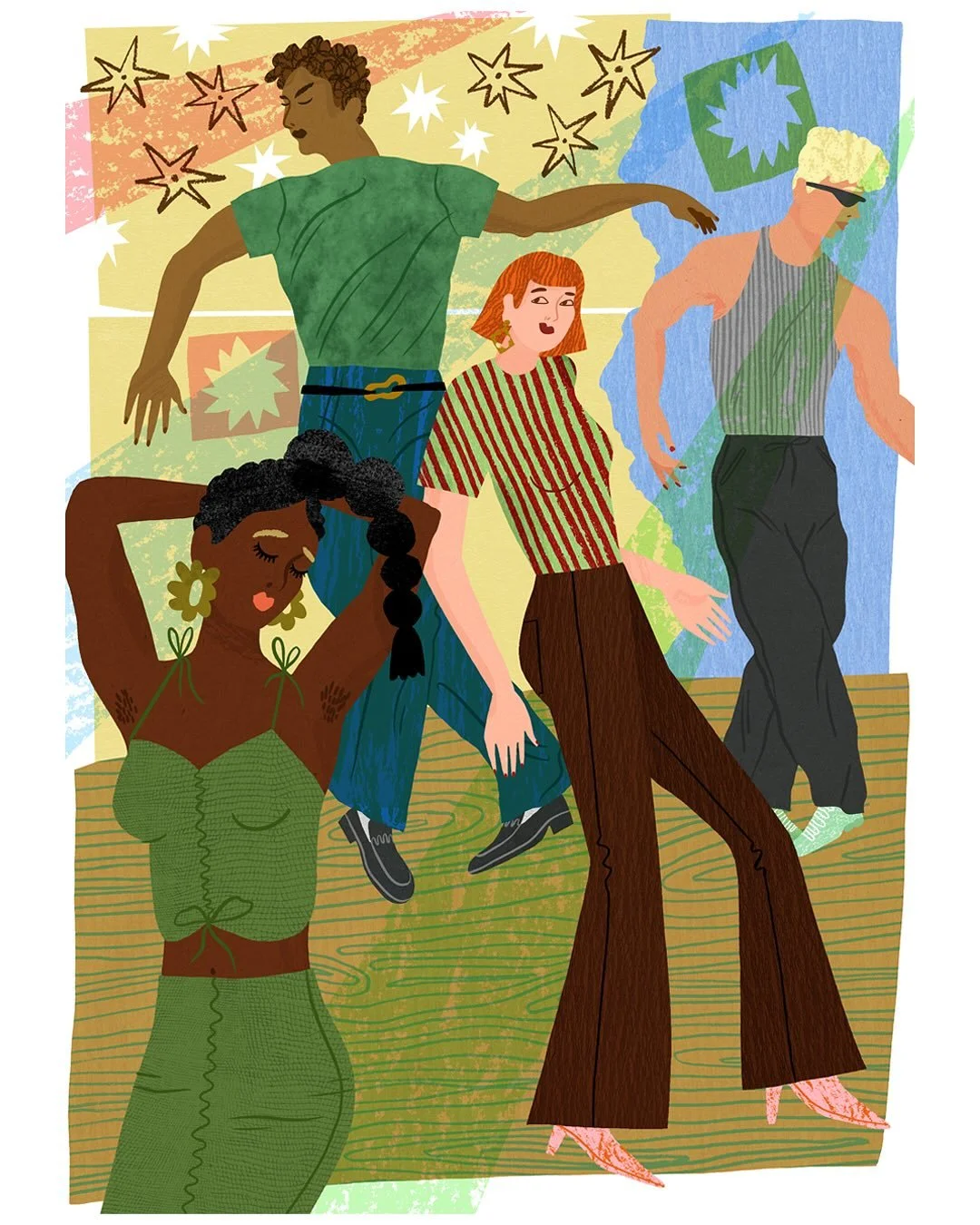DANCERS 🦋 Just a little practice to incorporate my collagy bits into my ✨style✨ and also a way to say: Happy Amsterdam Pride! 🌈 #prideamsterdam