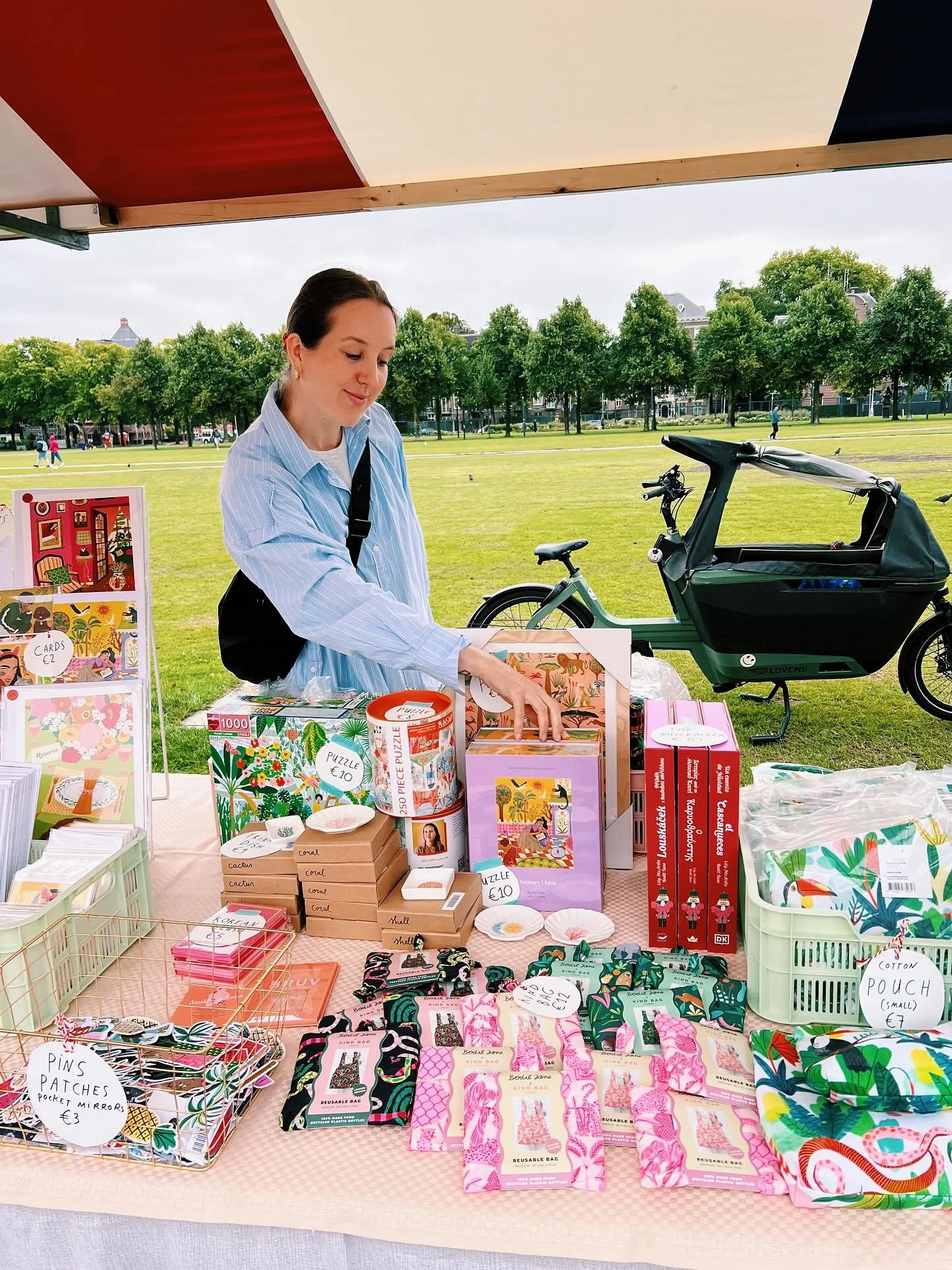 Museum Market at Museumplein today! Come say hi 👋 10:00-18:00h