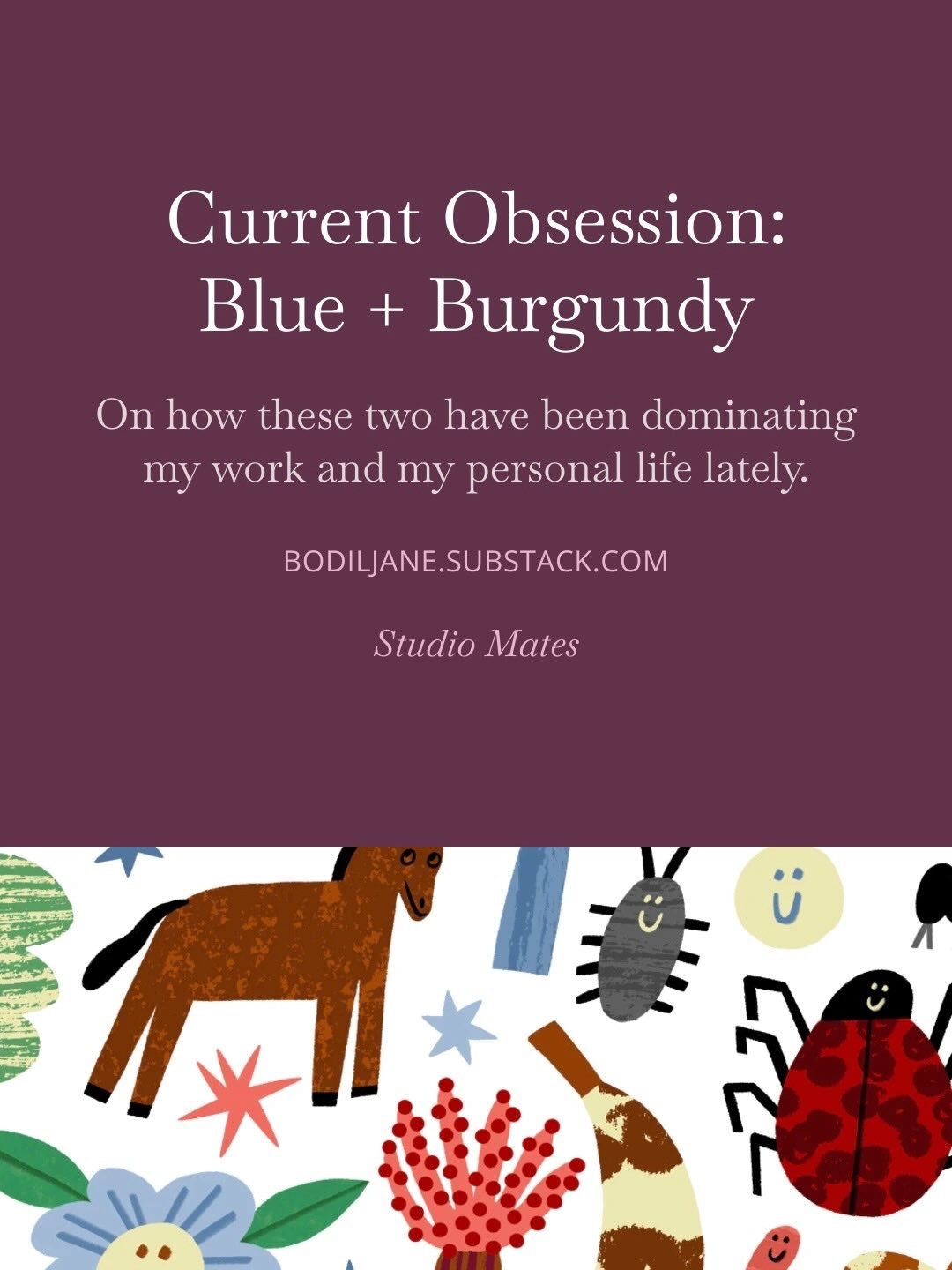 ✏️📮🍭Just a little reminder that I&rsquo;m on Substack now and sharing lots of stories in my Studio Mates newsletter! 💌 As a free subscriber you&rsquo;ll know about my new projects and products first, and receive a monthly update on what I&rsquo;m 