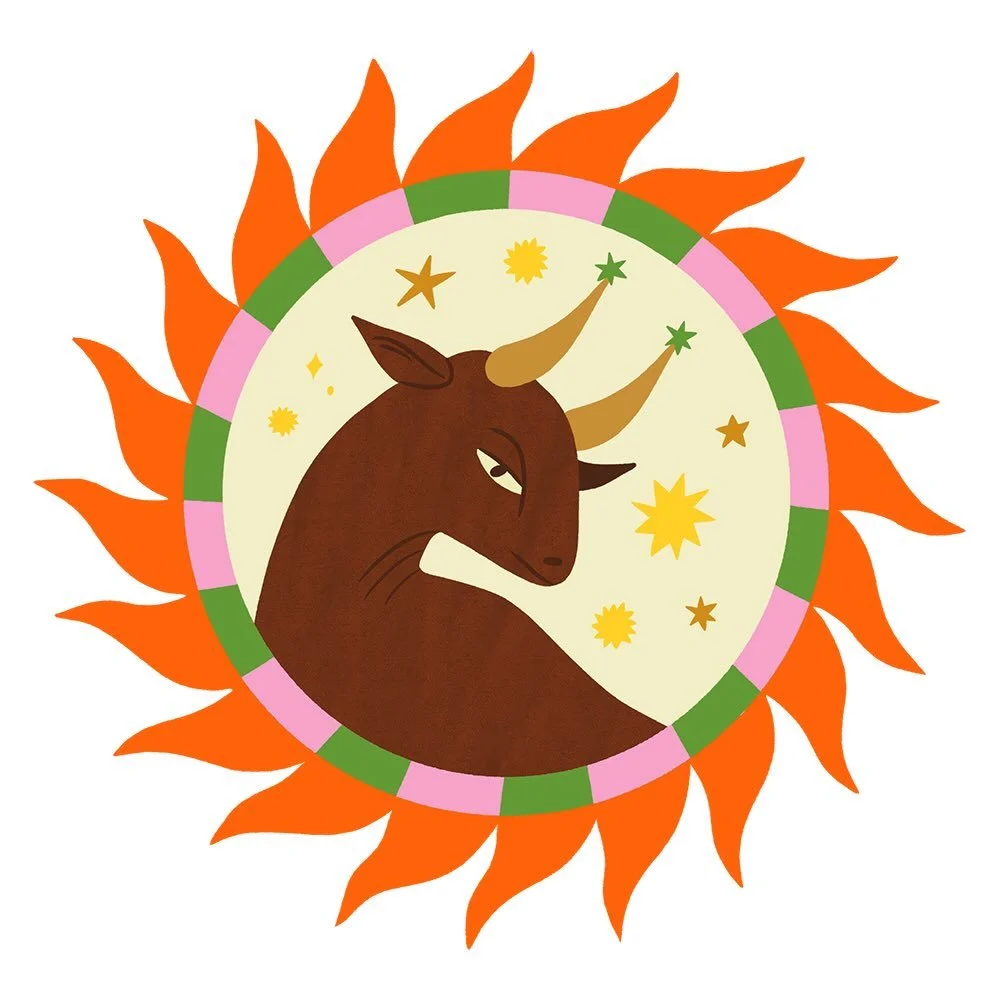 12x zodiac icons for @ellejapan 💫 These will be featured in every issue this year 🥹 I got a bit quiet here&hellip; because I was enjoying sunny May and forgot about my phone for a bit 🌞 sorry not sorry! @folioart