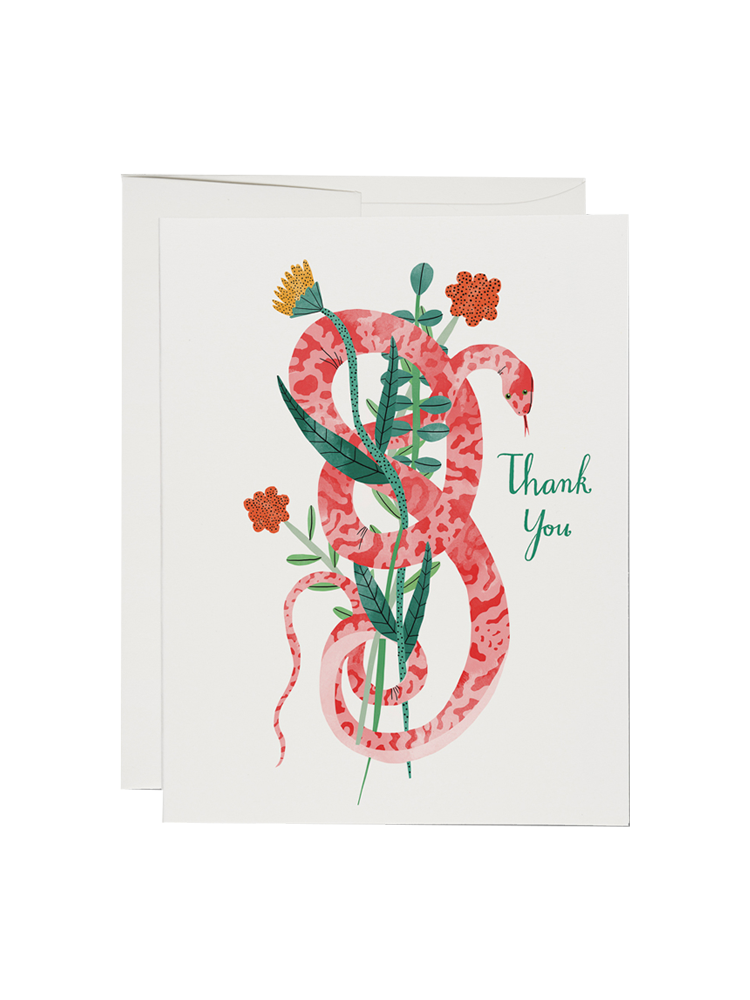 Thank You Snake Card