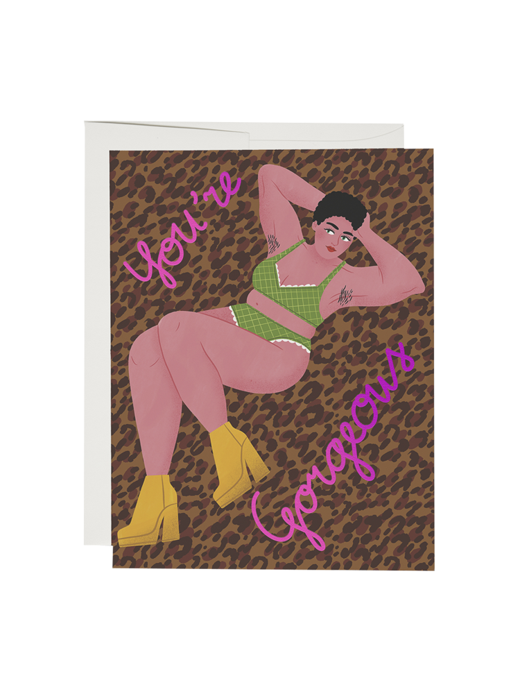 Gorgeous Girl Card