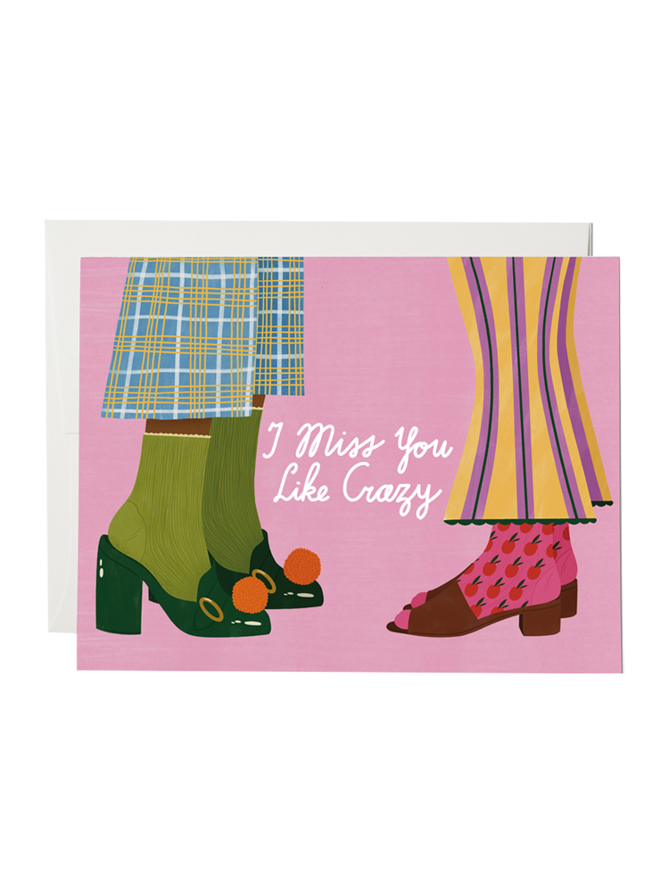 Miss You Crazy Card