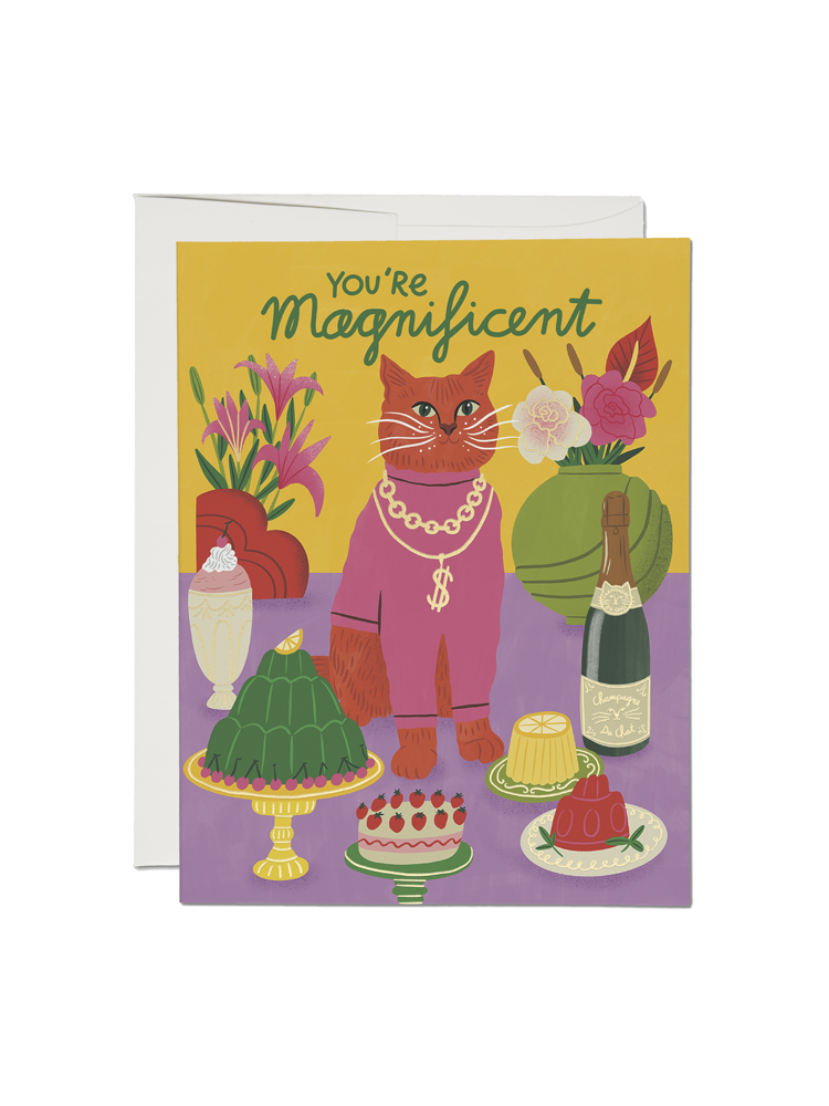 Magnificent Cat Card