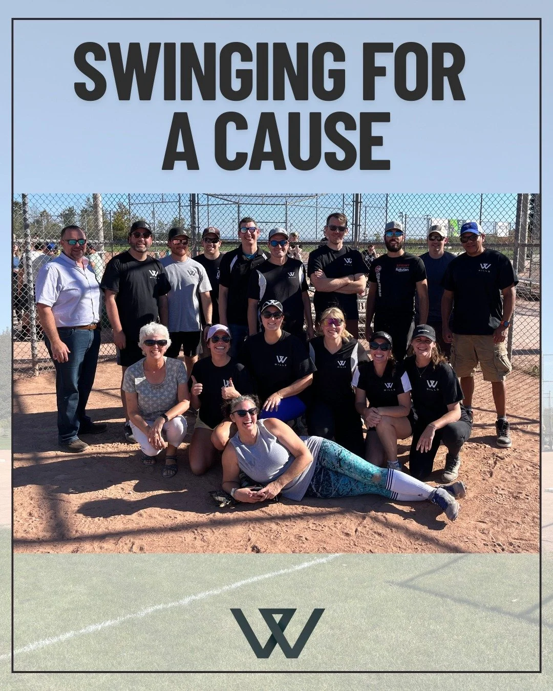 Friday, October 3rd was perfect baseball weather for our annual fundraising tournament &ndash; organized by D.M. Wills and joined by friends from across the industry!

Big thanks to all the participating teams &ndash; Engage, Cambium, GHD, City of Pe