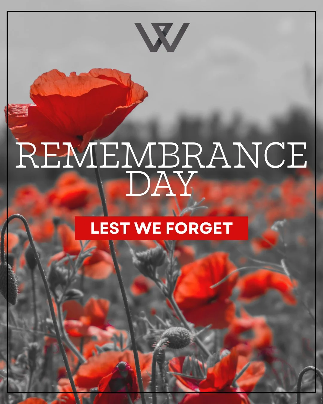 Today, we pause to remember.

On this Remembrance Day, we honour the courage, sacrifice, and service of those who have fought &ndash; and continue to serve &ndash; for the freedoms we enjoy. May we never forget their courage and sacrifice.

Lest we f