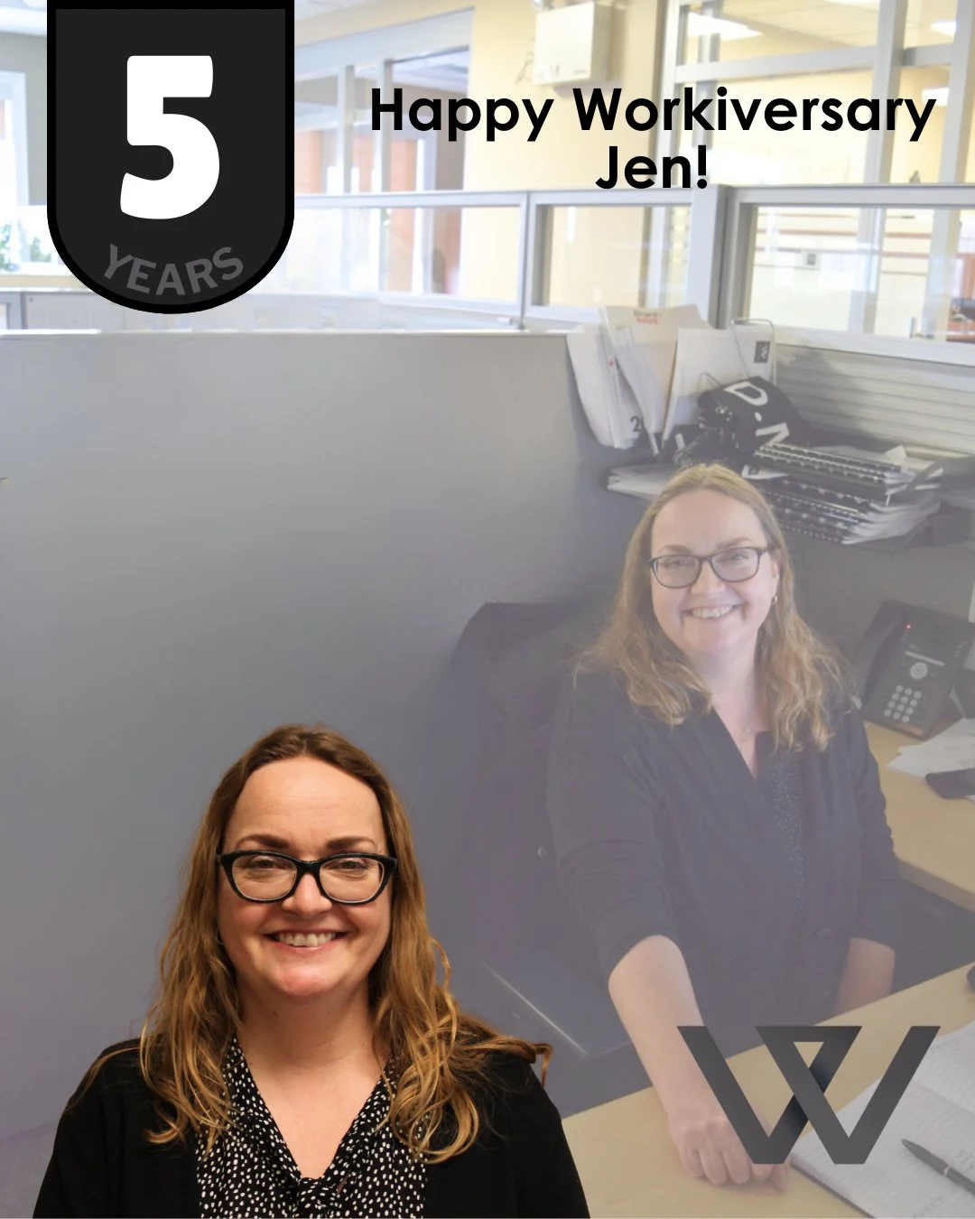 Help us give a big Wills-sized cheer for Jennifer Hodgkinson&rsquo;s 5-year work-iversary!

Jen joined Wills in 2020 as an Administrative Assistant and has grown into her current role as a Senior Project Coordinator on our People and Culture team. Th
