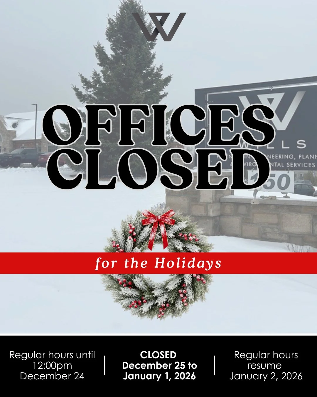 Season&rsquo;s Greetings from all of us at D.M. Wills.

As we reflect on the past year, we&rsquo;re grateful for the partnerships that help us strengthen the communities where we live, work, and grow. Your collaboration and trust continue to inspire 