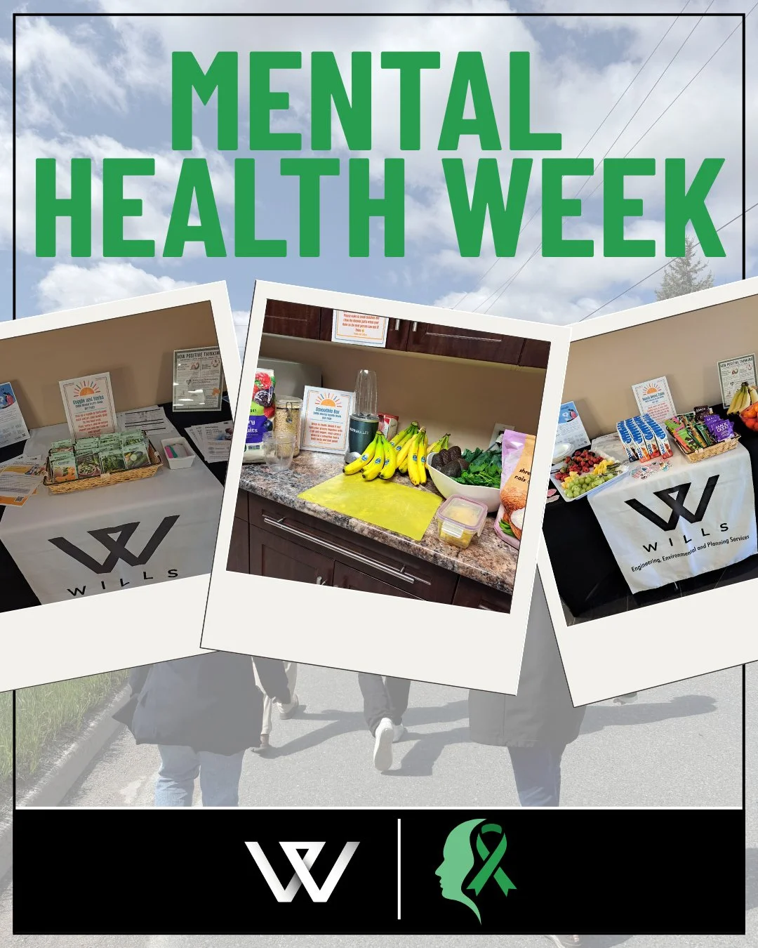 The first week of May is Mental Health Week, led by the Canadian Mental Health Association!  It gave us the perfect opportunity to pause, recharge, and reconnect as a team.

From fresh air walks and smoothie boosts to sharing snacks, planting seeds, 