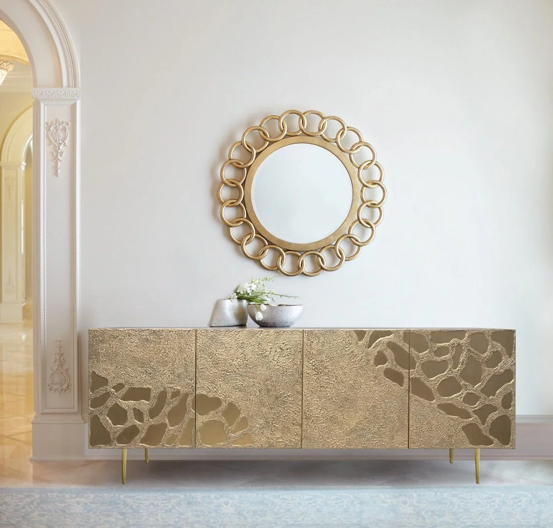 Eternal Pools Gold Sideboard