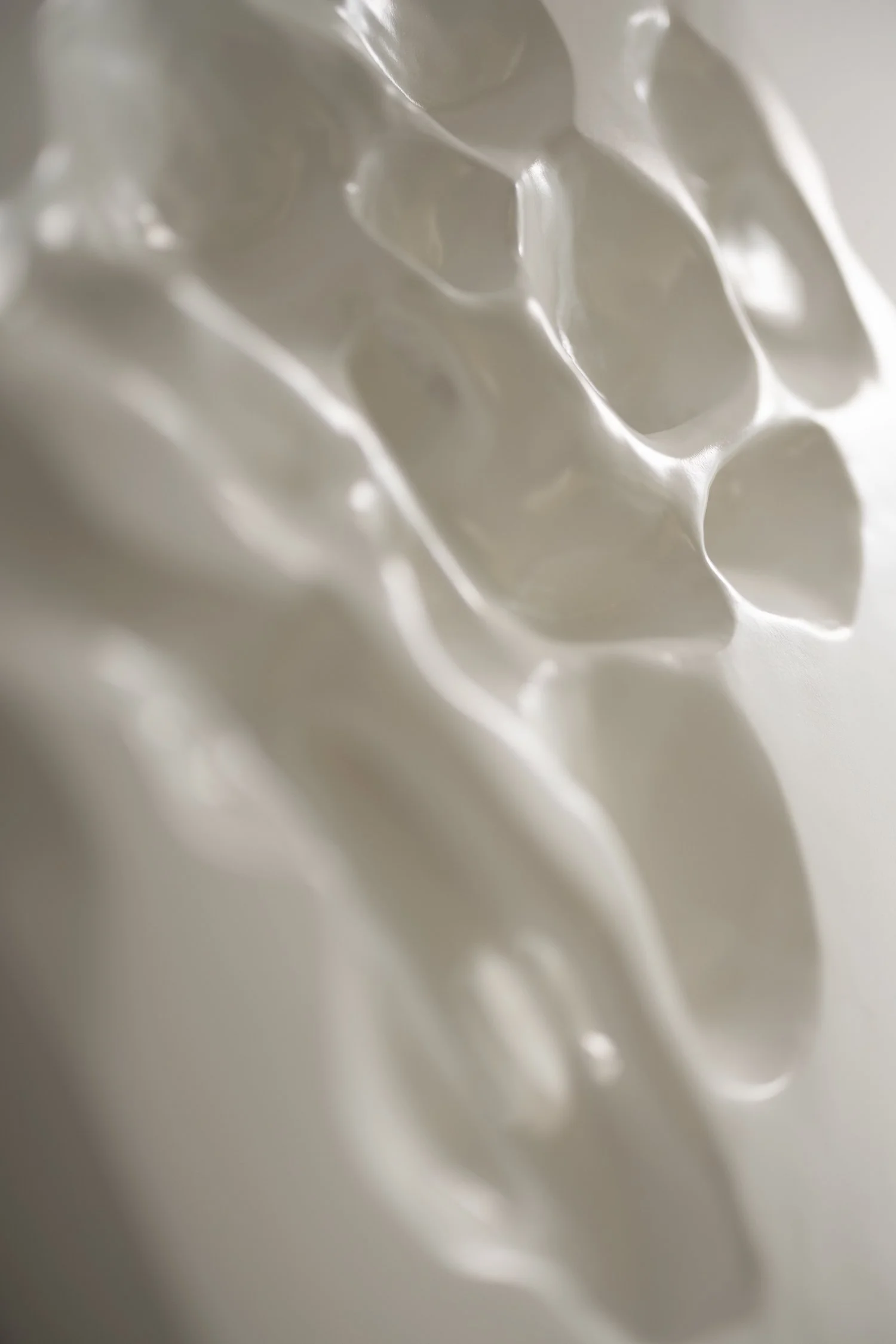 Sustainable art: 3D wall sculpture crafted from transformed non-degradable recycled plastic waste.