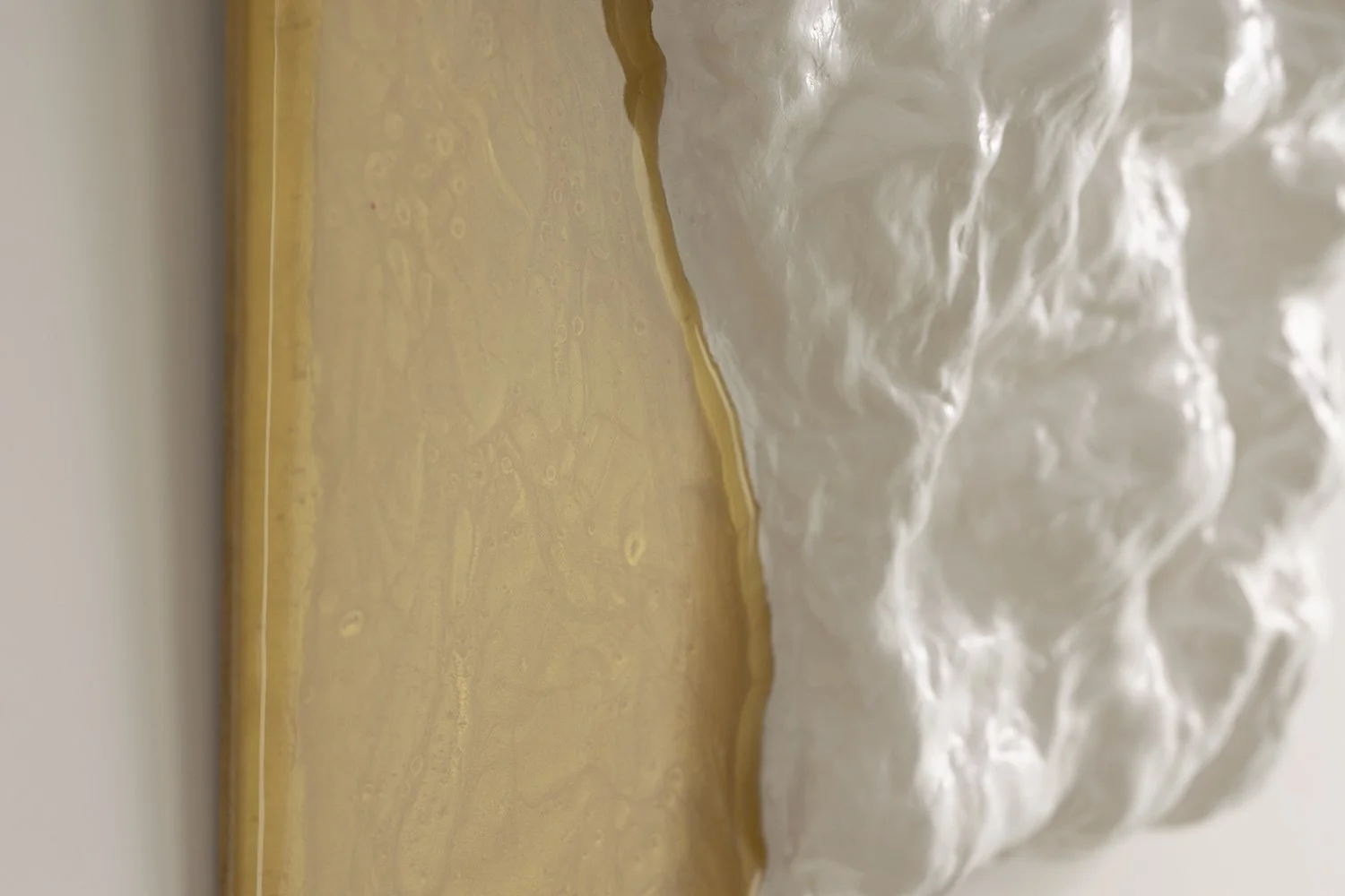 Bespoke sculptural wall art made with recycled materials. Elegant, tactile, and environmentally conscious — art that defines modern luxury.