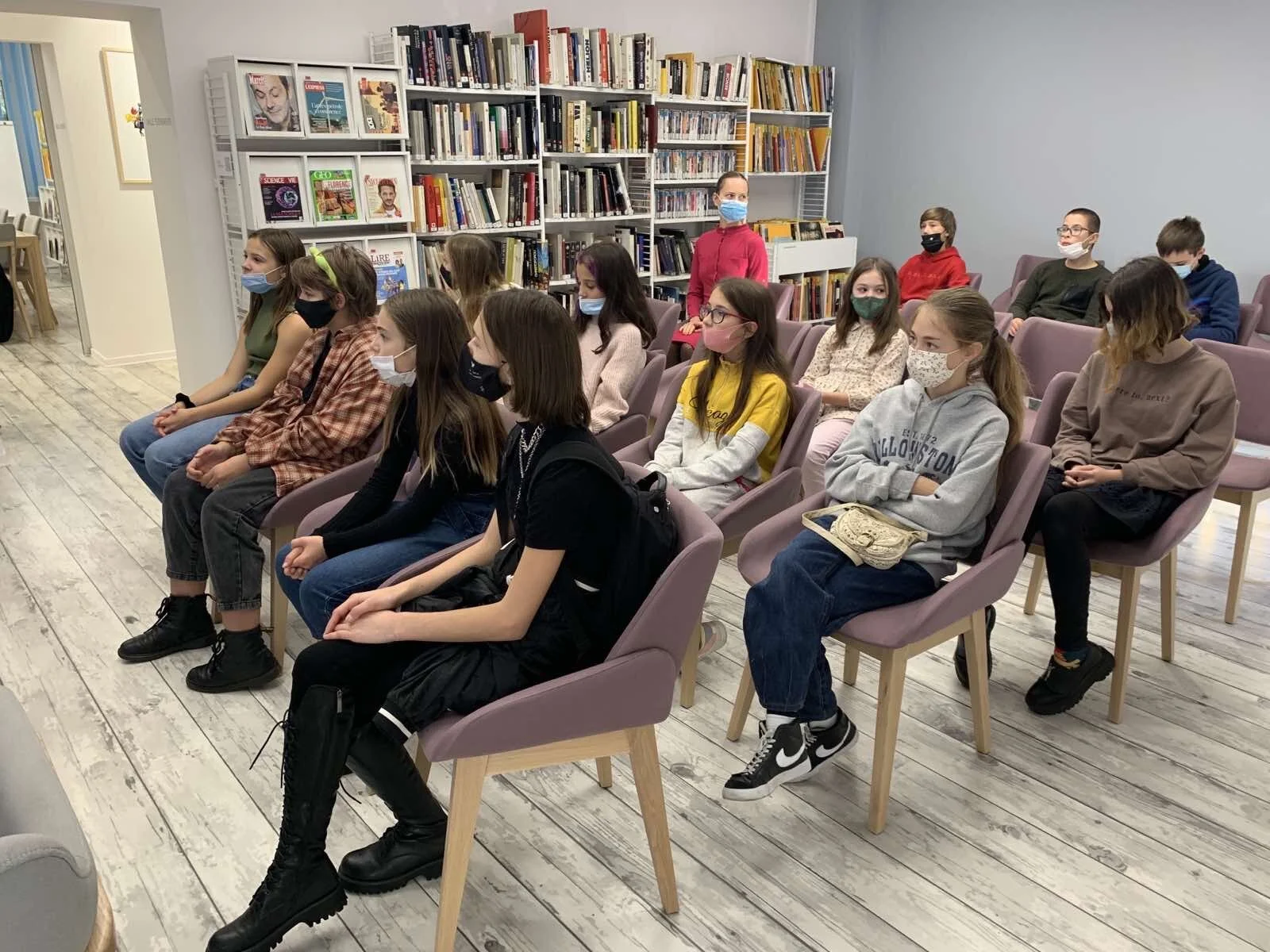  Екскурсія до Медіатеки Французького Інституту в Україні