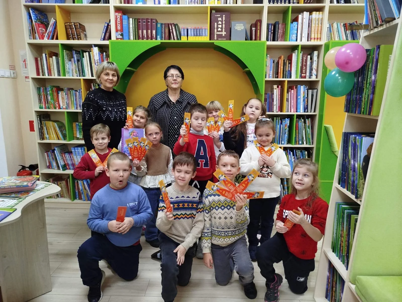 Учні 1-А класу завітали на урочисту «Посвяту в читачі»