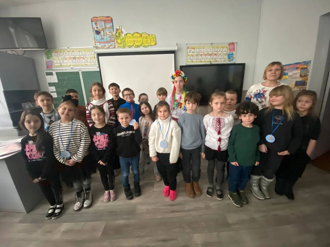 Учні подовженого дня 3-х класів підготували святковий виступ для першокласників.