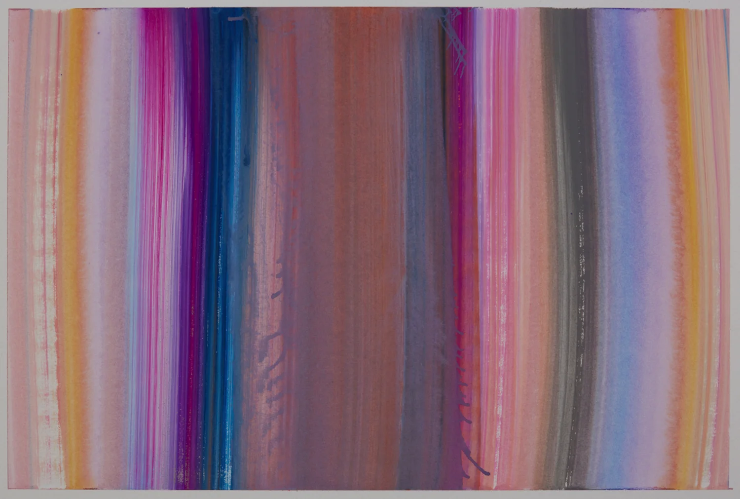 Benevolent Sunrise 15, 9 x 12 watercolor on paper