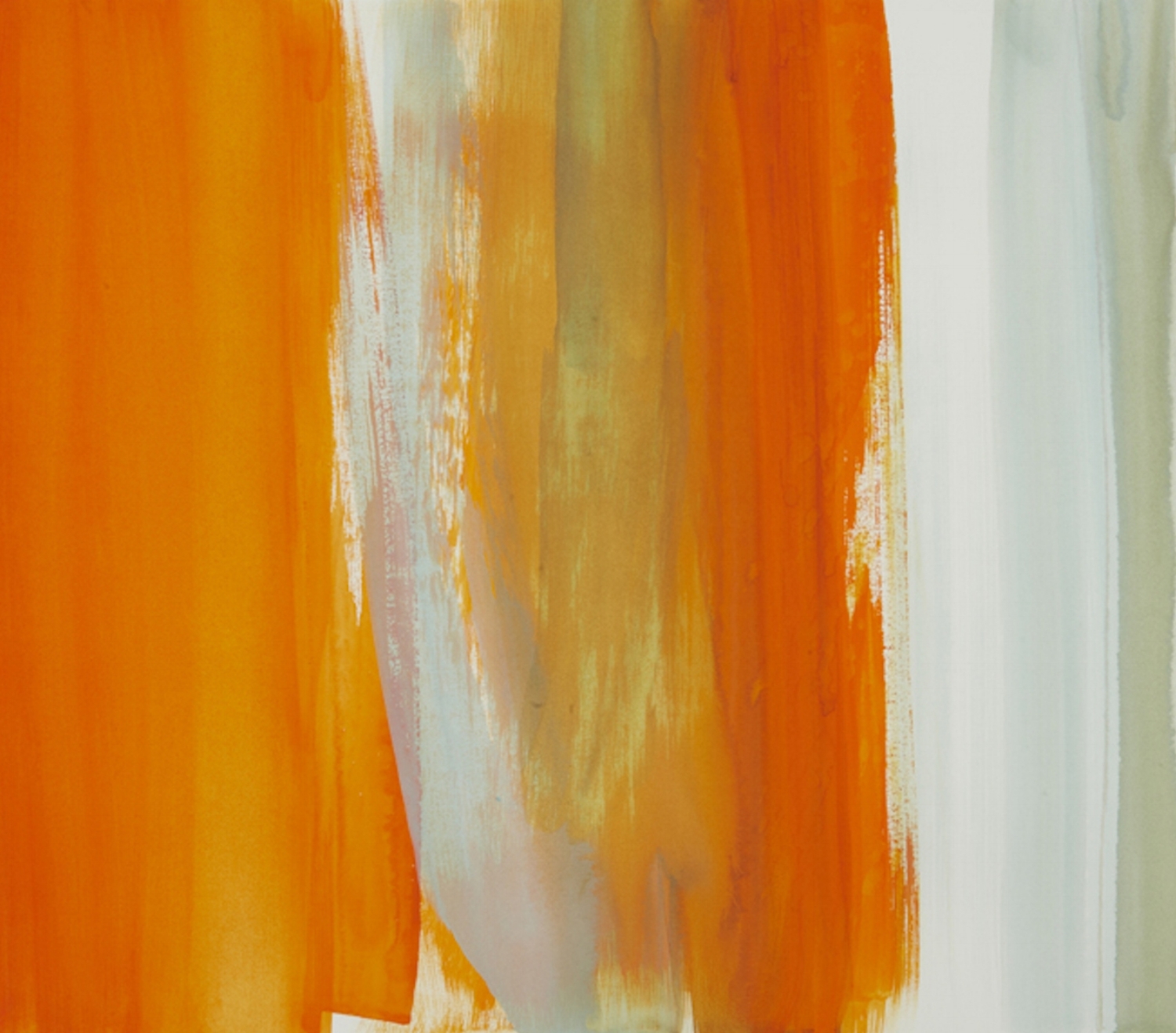 That's Where You Need to Be 4, 2012, 18 x 20.5 watercolor and gouache on paper