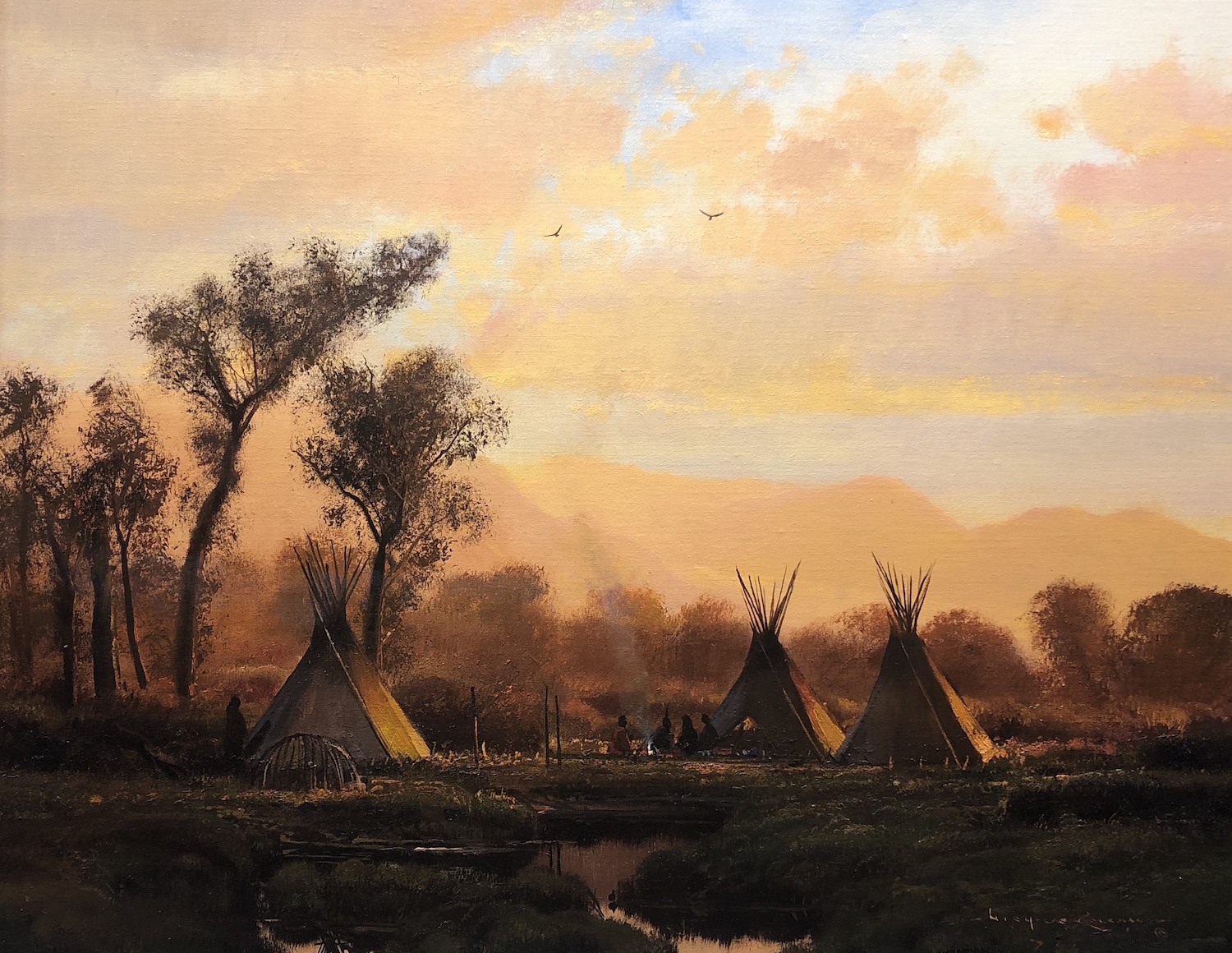 *sold* Near the Wind Rivers, 24 x 30, oil on linen