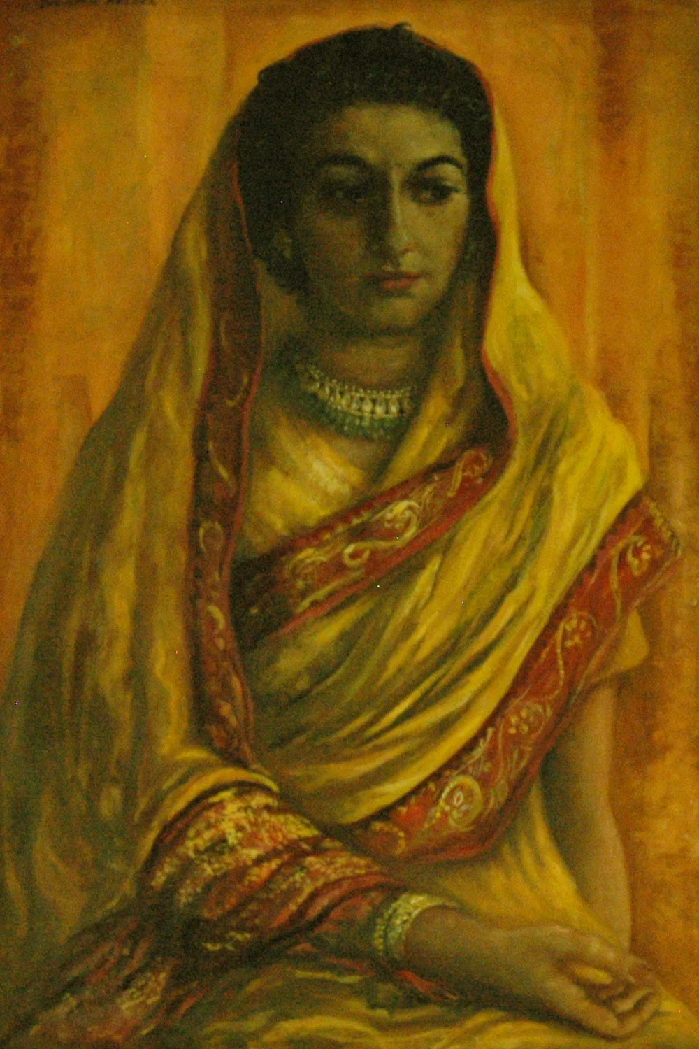 Reeder, Dickson Santha Rama Rau, 1957 (1912-1970) Oil On Canvas 28x19.jpg