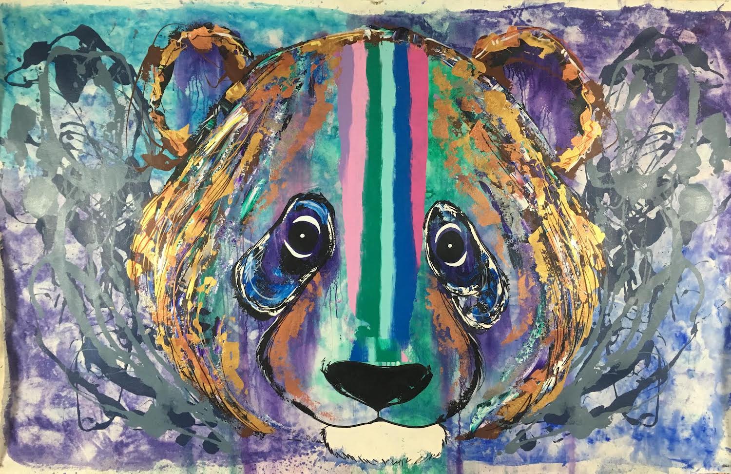 The Rareness of You, 70 x 90, acrylic on canvas