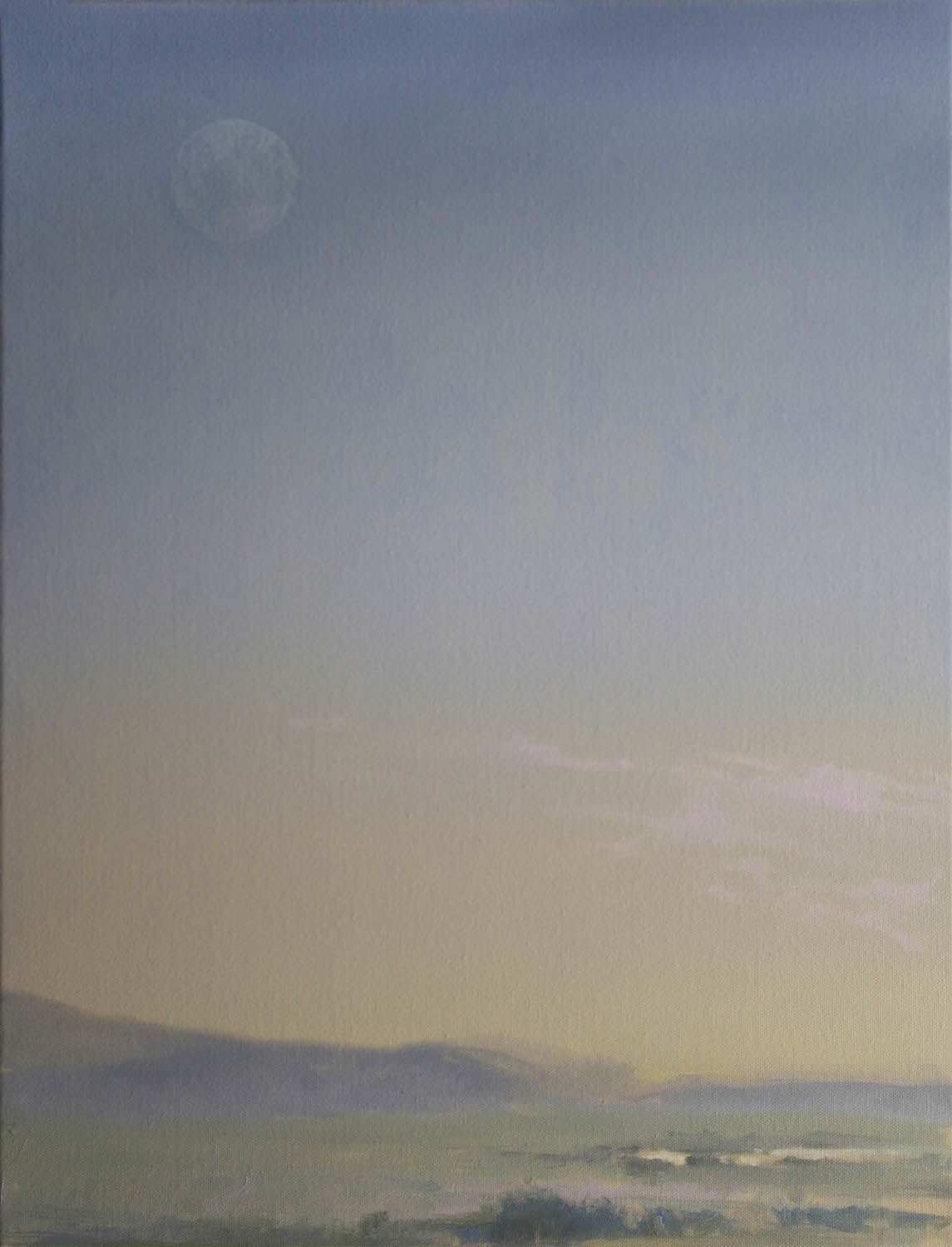 *sold* 7:30 a.m., 18 x 24, oil on canvas