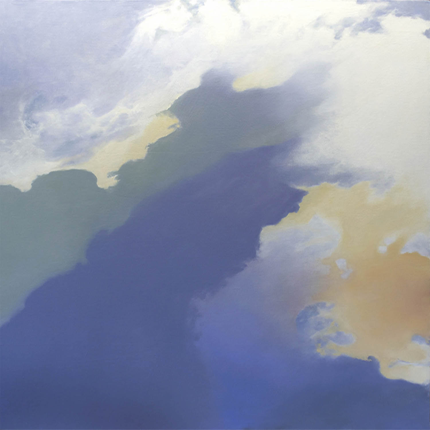 Race Over Taos, 36 x 36, oil on canvas