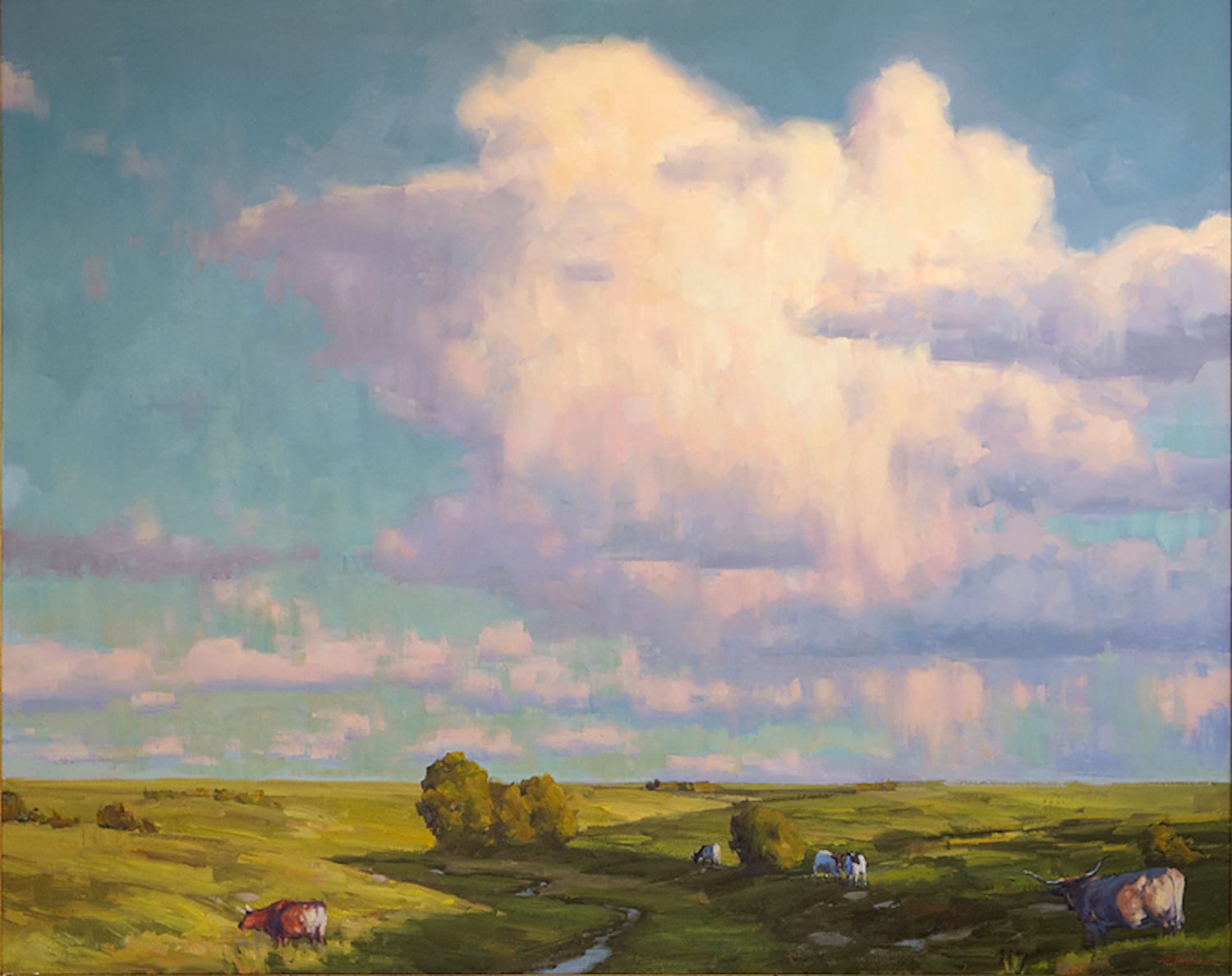 Open Range, 48 x 60, oil on canvas