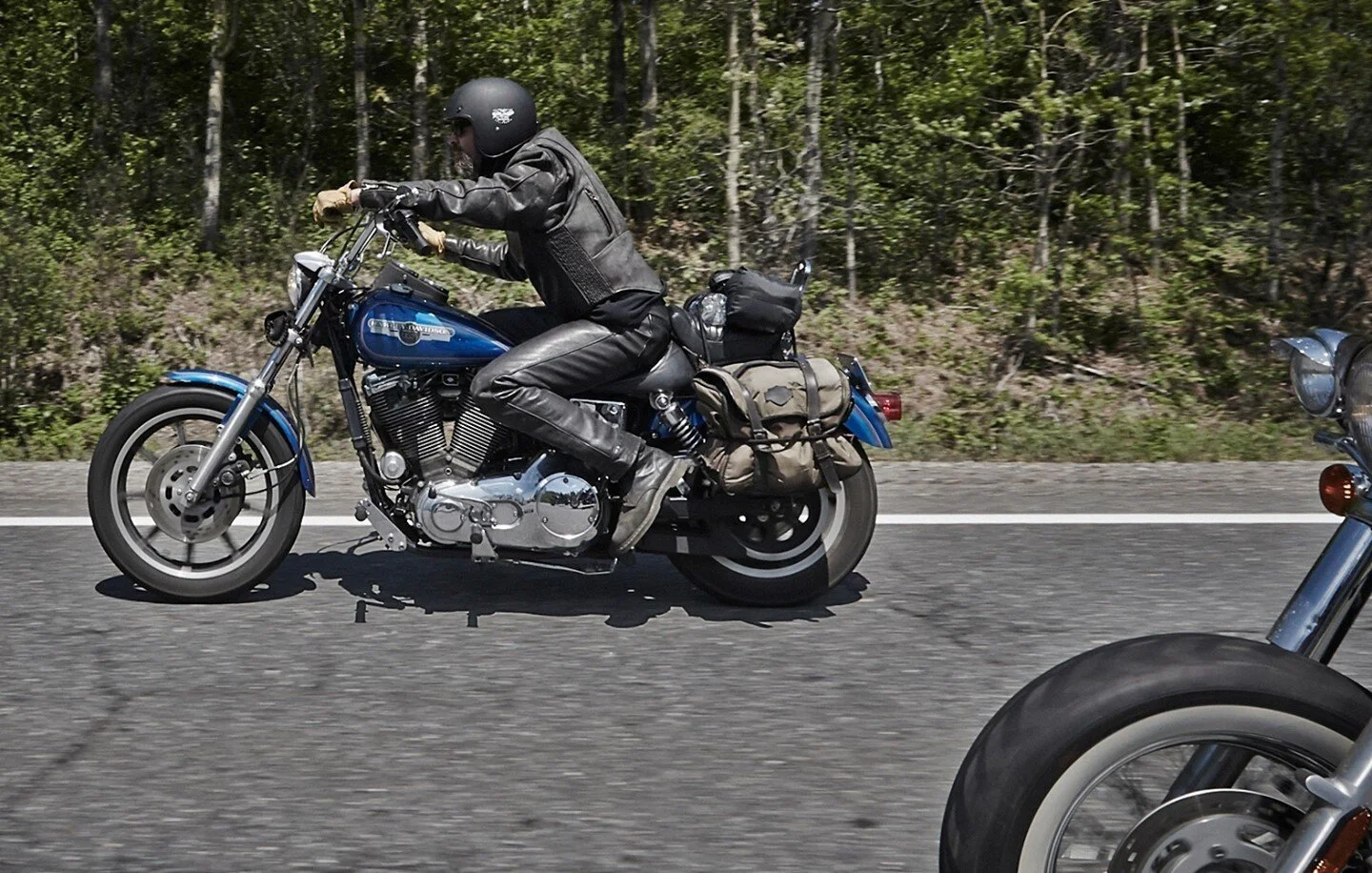 Dress for the Slide, Not for the Ride⁠
⁠
It can get stinking hot, especially during those summer months when the heat and humidity are at their peak.  But, it's always wise to consider dressing in proper riding apparel when you jump on the bike for l