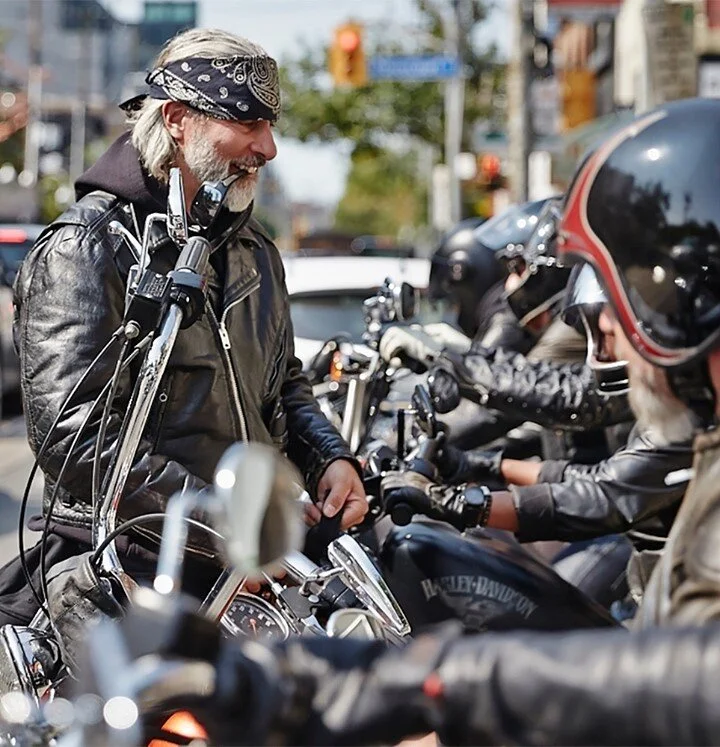 Moto Buds⁠
⁠
Gearing up and getting ready to take off is amongst my favorite times to get some candid shots of riders.  That's because they're usually so busy and concentrated on getting ready that oftentimes, they don't even know when they're being 