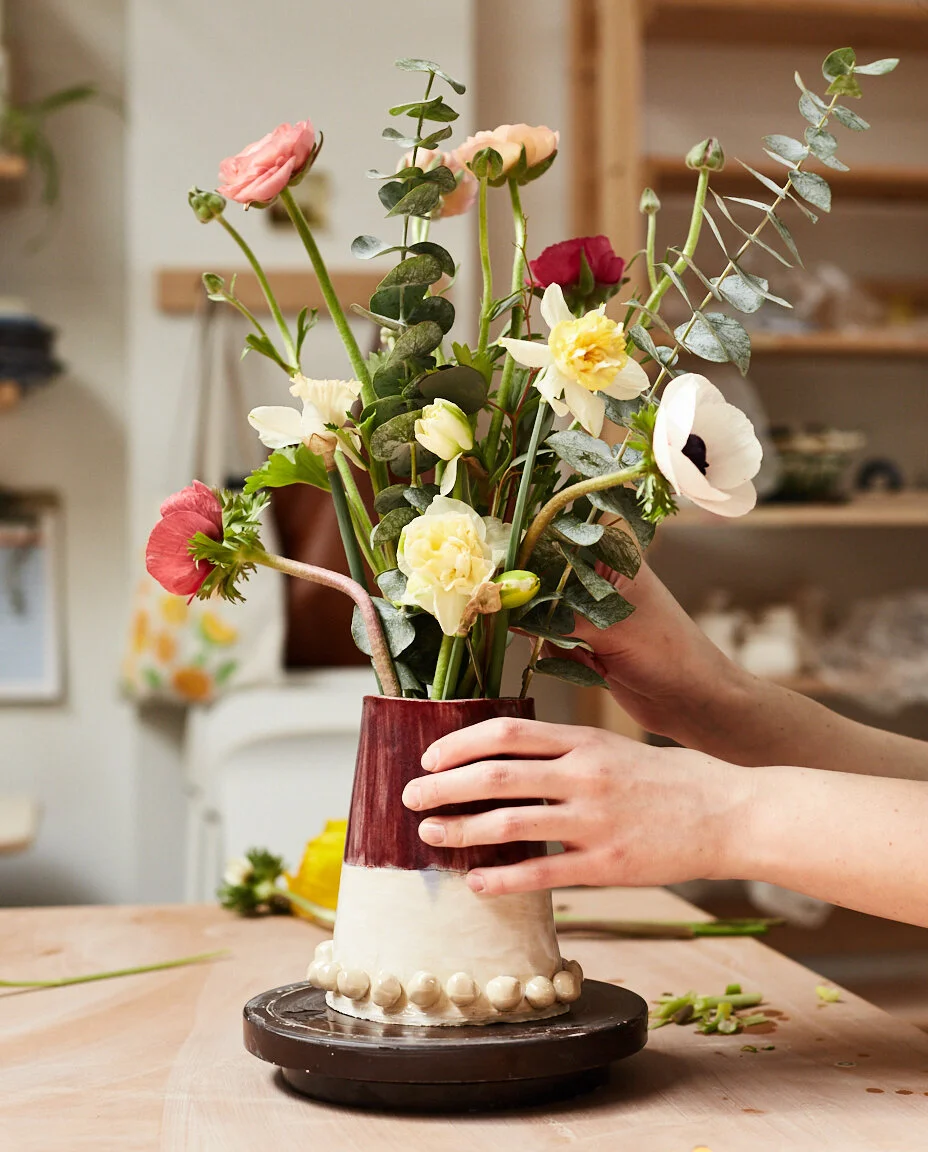 Hand-Built Vase and Flower Arranging (2 Days) 