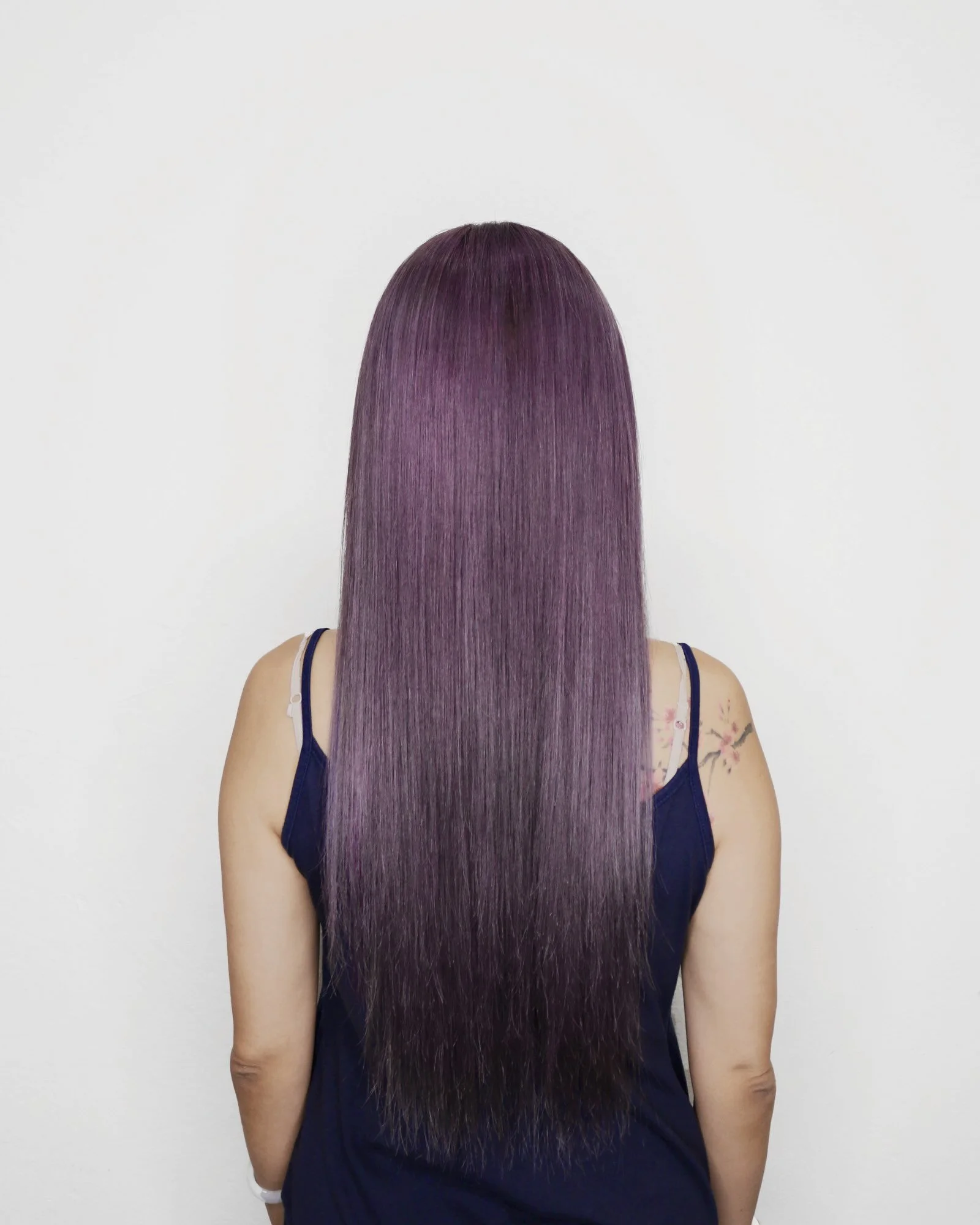 Straight, sleek, and silently judging you in purple 💅

Contact us via DM/WhatsApp for enquires &amp; appointment bookings!📲 #feelingtheimpulse