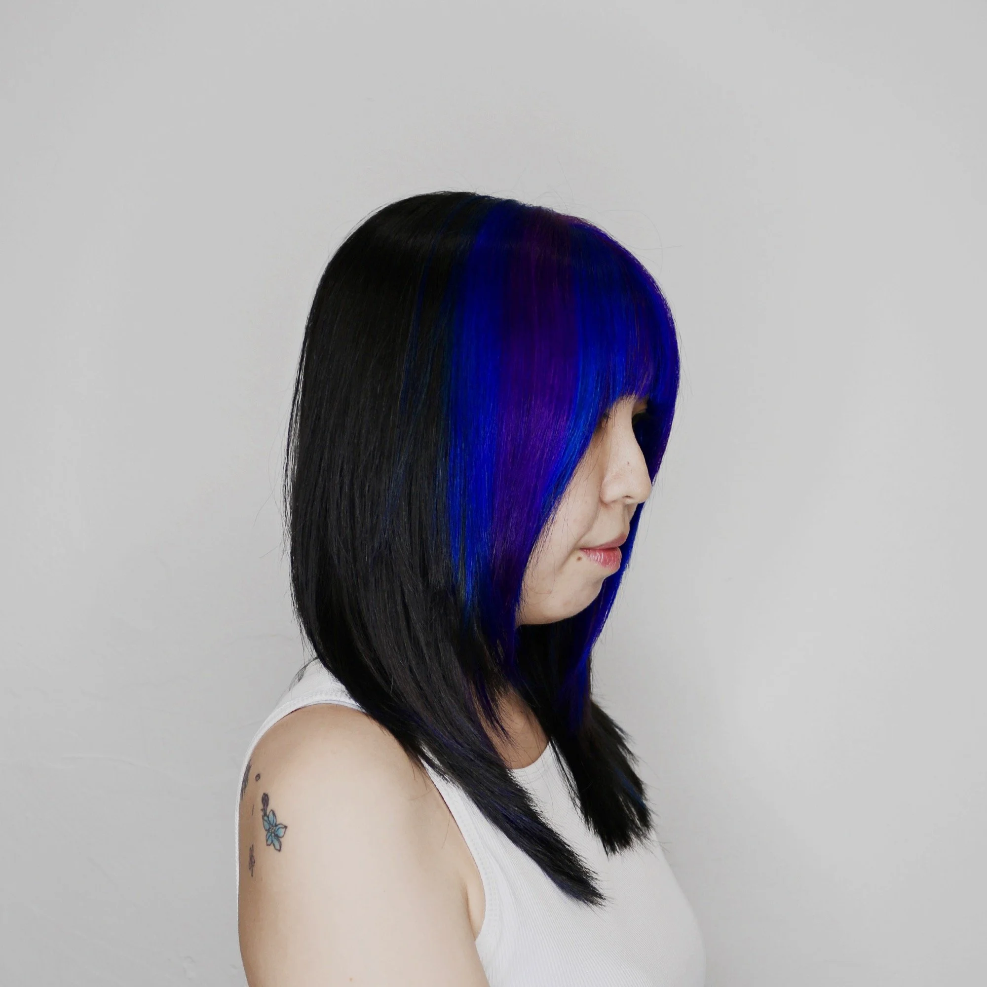 It&rsquo;s giving good witch, bad witch. 💄💙💜

Contact us via DM/WhatsApp for enquires &amp; appointment bookings!📲 #feelingtheimpulse