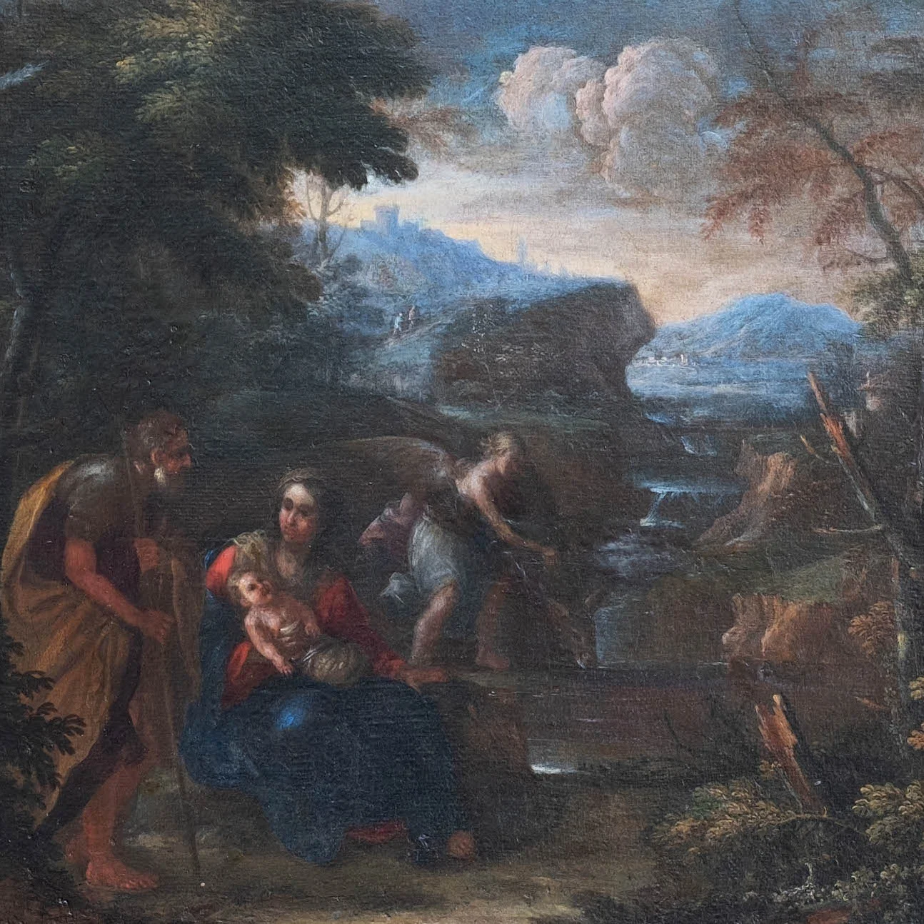 (Attributed to) Pier Francesco MOLA (1612-1666, Italian), known as 'Il Ticinese' 