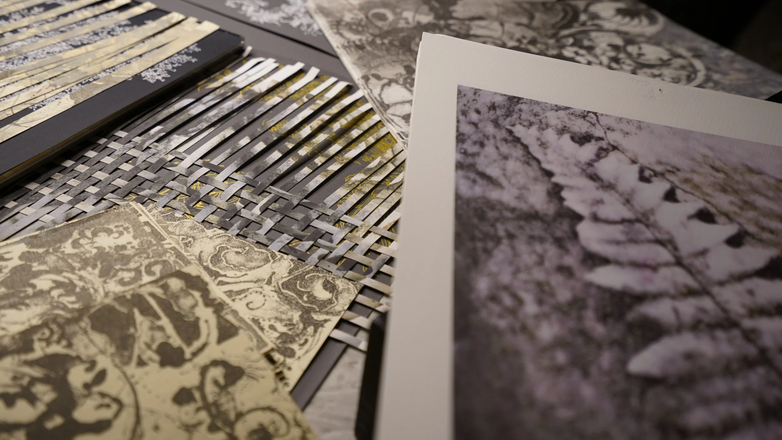 Instead Studio, Essence of Birches by artist, Carolyn Griffin.