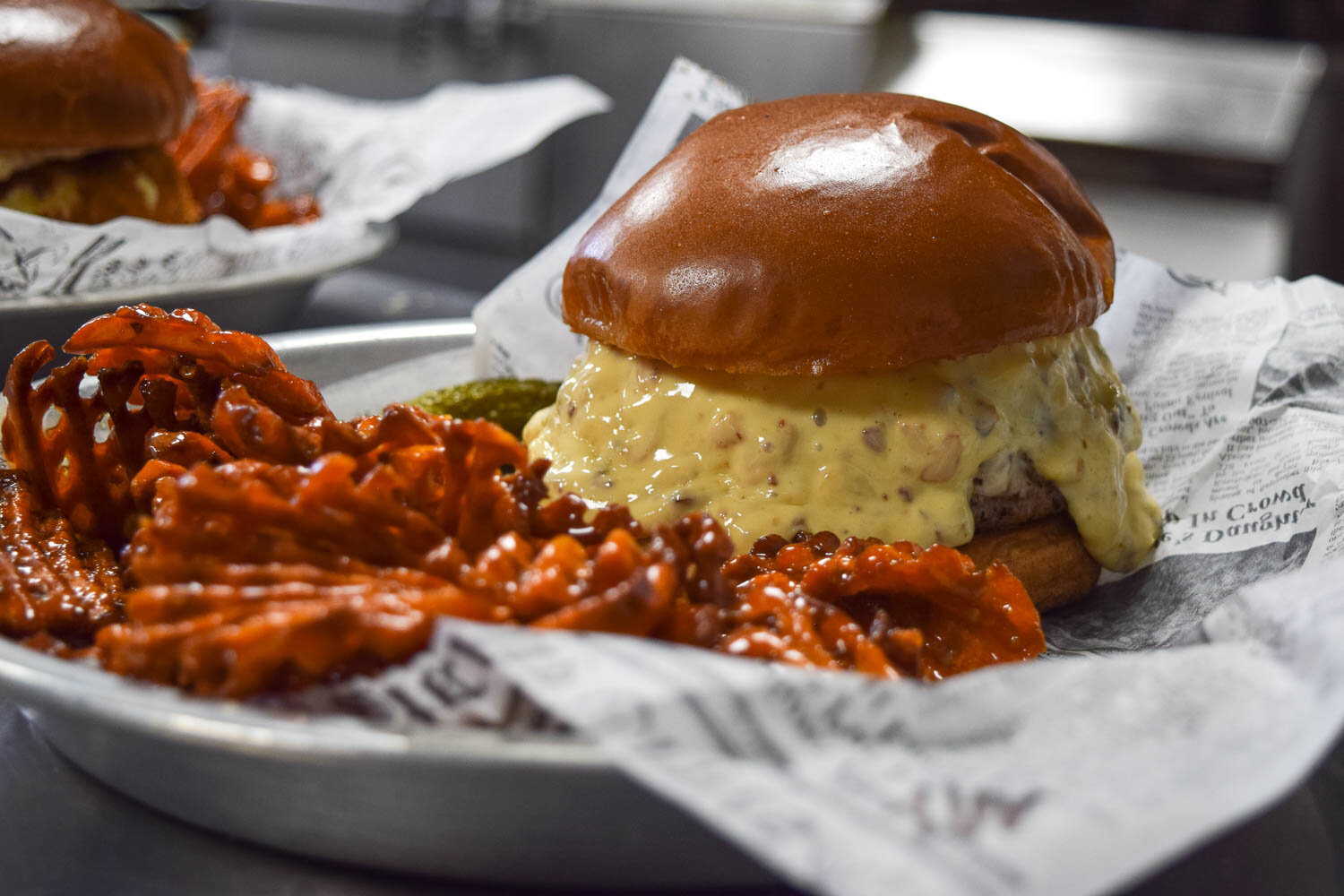 stuffed-burger-curly-fries-stooges-lockport-ny.JPG