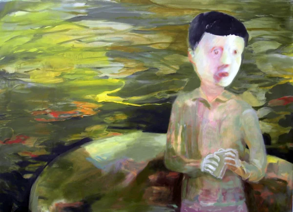 Girl With The White Prayerbook. 2005. 120 x 90cm