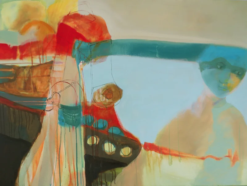 But Hush For I Have Lost The Theme. W B Yeats. 2015. 120 x 90cm