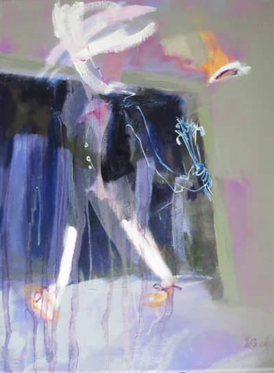 And Collecting Odds and Ends, Regarded Them In Her Own Light. W B Yeats. 2013. 48cm x 62cm