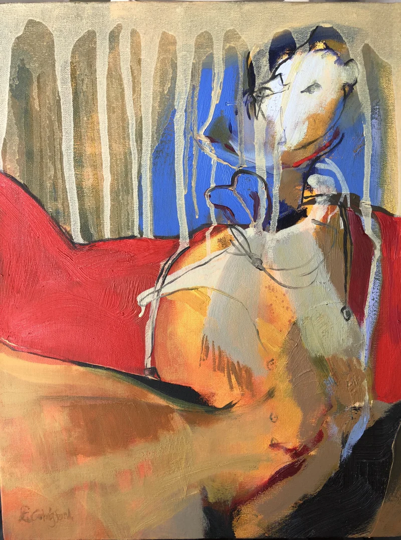 Amid That First Astonishment. W B Yeats. 2012. 48cm x 62cm