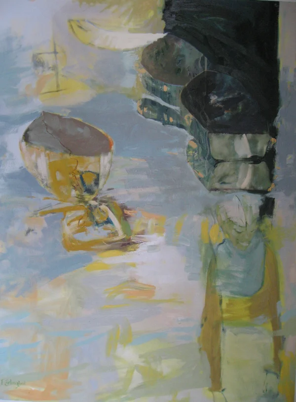 This Man Will Be Her Brother. W B Yeats. 2008. 90 x 120cm