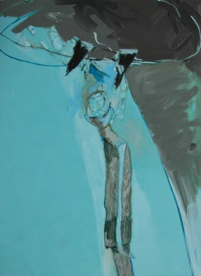 Having Second Thoughts. 48 x 62cm