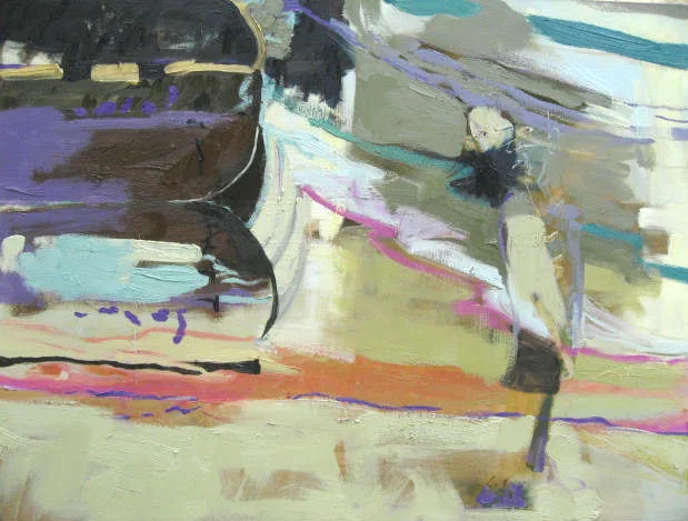 Who Stare In Momentary Wonder Before Disappearing Out Of The Picture. 2008. 120 x 90cm
