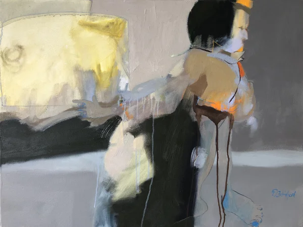 Still, Invisible World Behind. oil on canvas. 2018